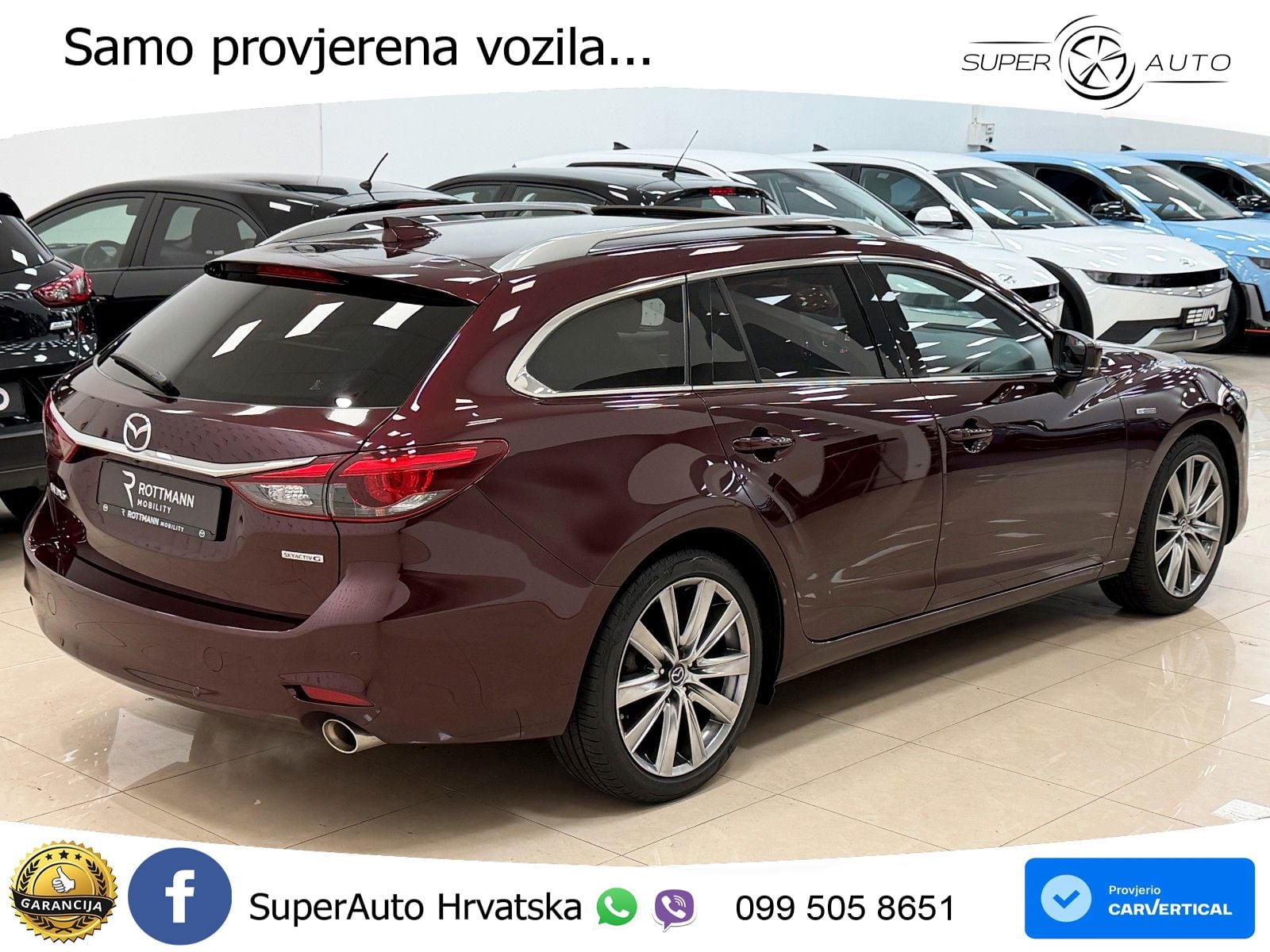 Mazda 6 Sport Combi 2.5 SKYACTIV-G (194 KS) SKYACTIV-Drive
