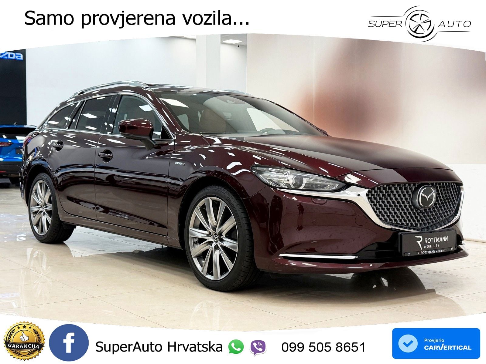 Mazda 6 Sport Combi 2.5 SKYACTIV-G (194 KS) SKYACTIV-Drive