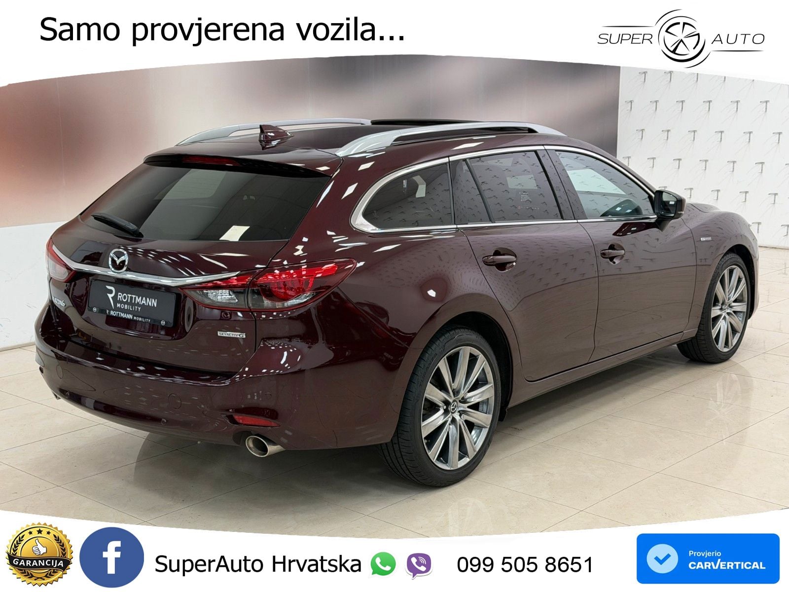 Mazda 6 Sport Combi 2.5 SKYACTIV-G (194 KS) SKYACTIV-Drive