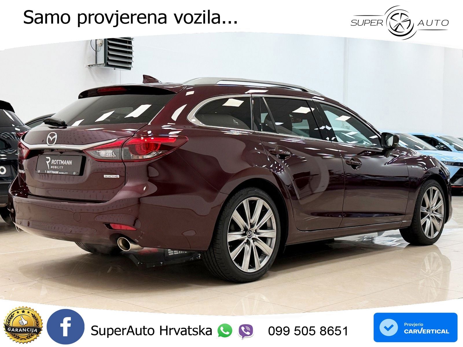 Mazda 6 Sport Combi 2.5 SKYACTIV-G (194 KS) SKYACTIV-Drive