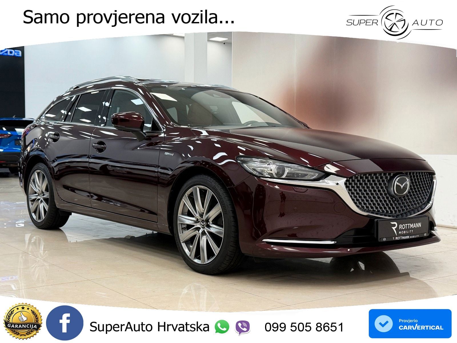 Mazda 6 Sport Combi 2.5 SKYACTIV-G (194 KS) SKYACTIV-Drive