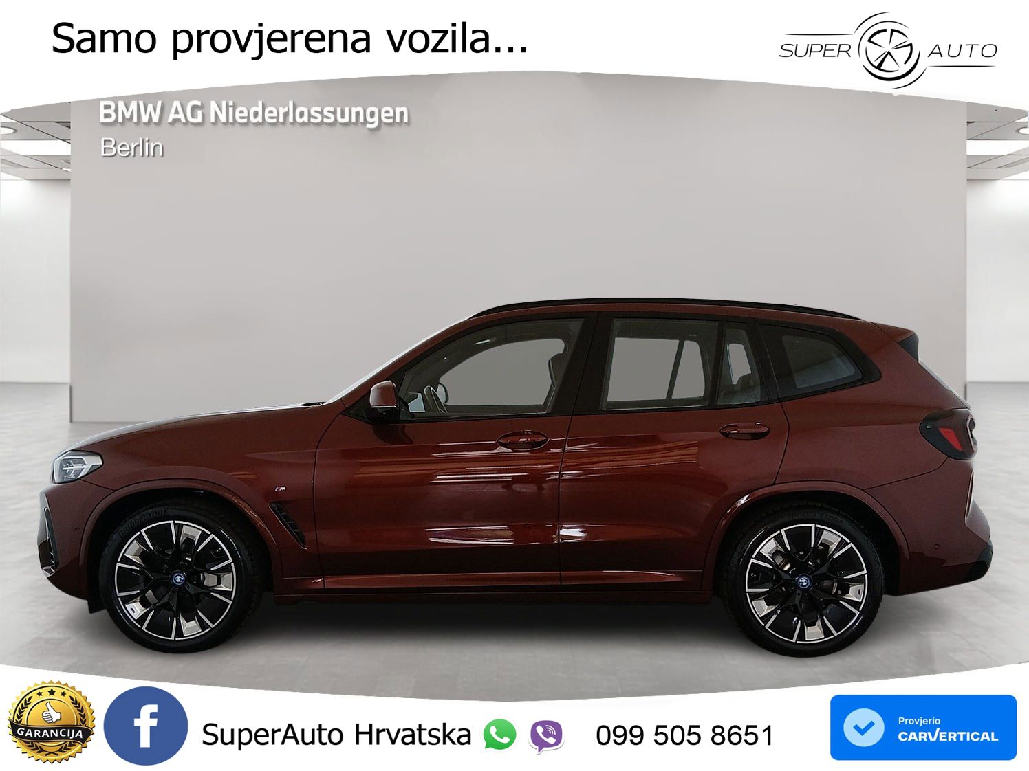 BMW iX3 80 kWh (286 KS) M Sport