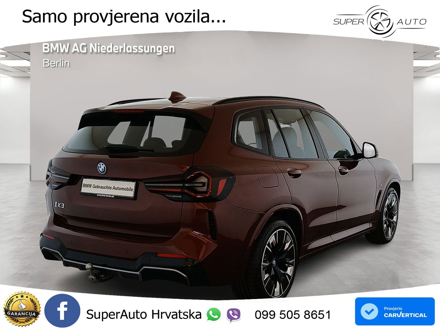 BMW iX3 80 kWh (286 KS) M Sport
