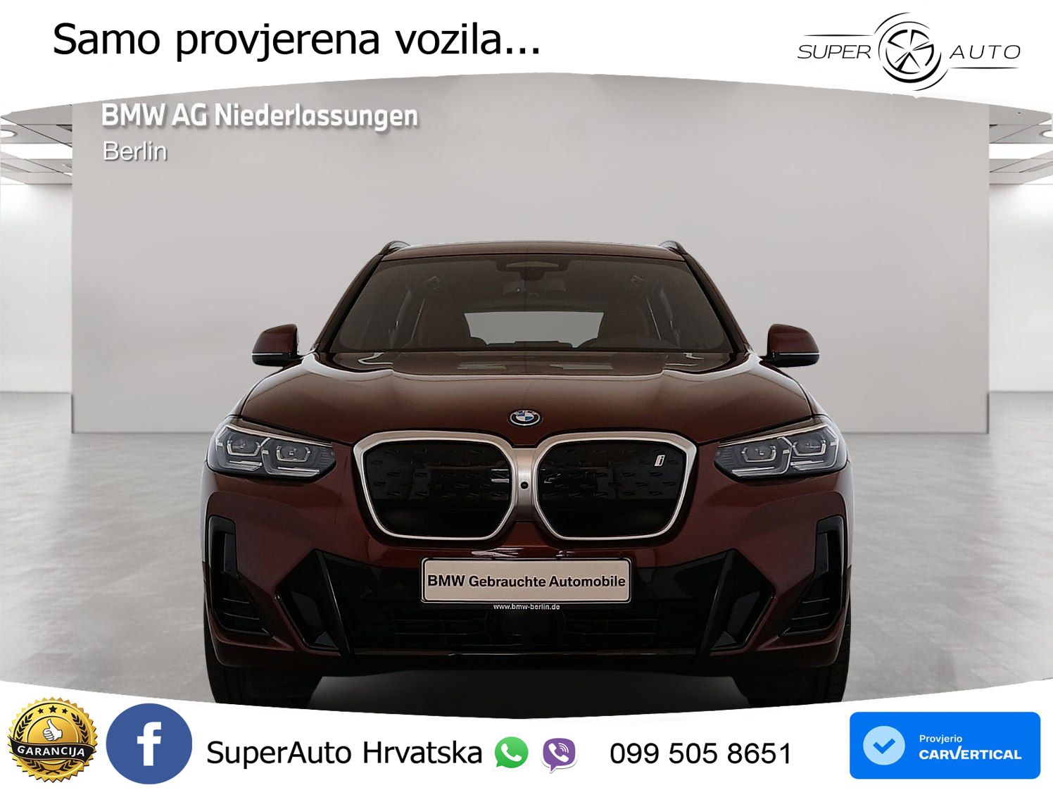BMW iX3 80 kWh (286 KS) M Sport
