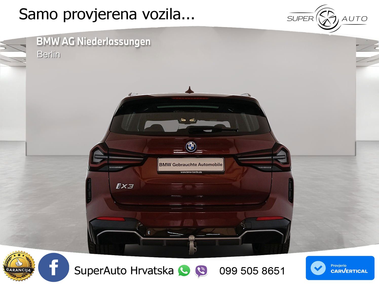 BMW iX3 80 kWh (286 KS) M Sport