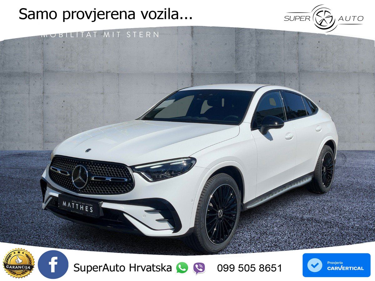 Mercedes GLC Coupe 220d (197 KS) 4MATIC 9G-TRONIC AMG LED+GR SJED+ACC