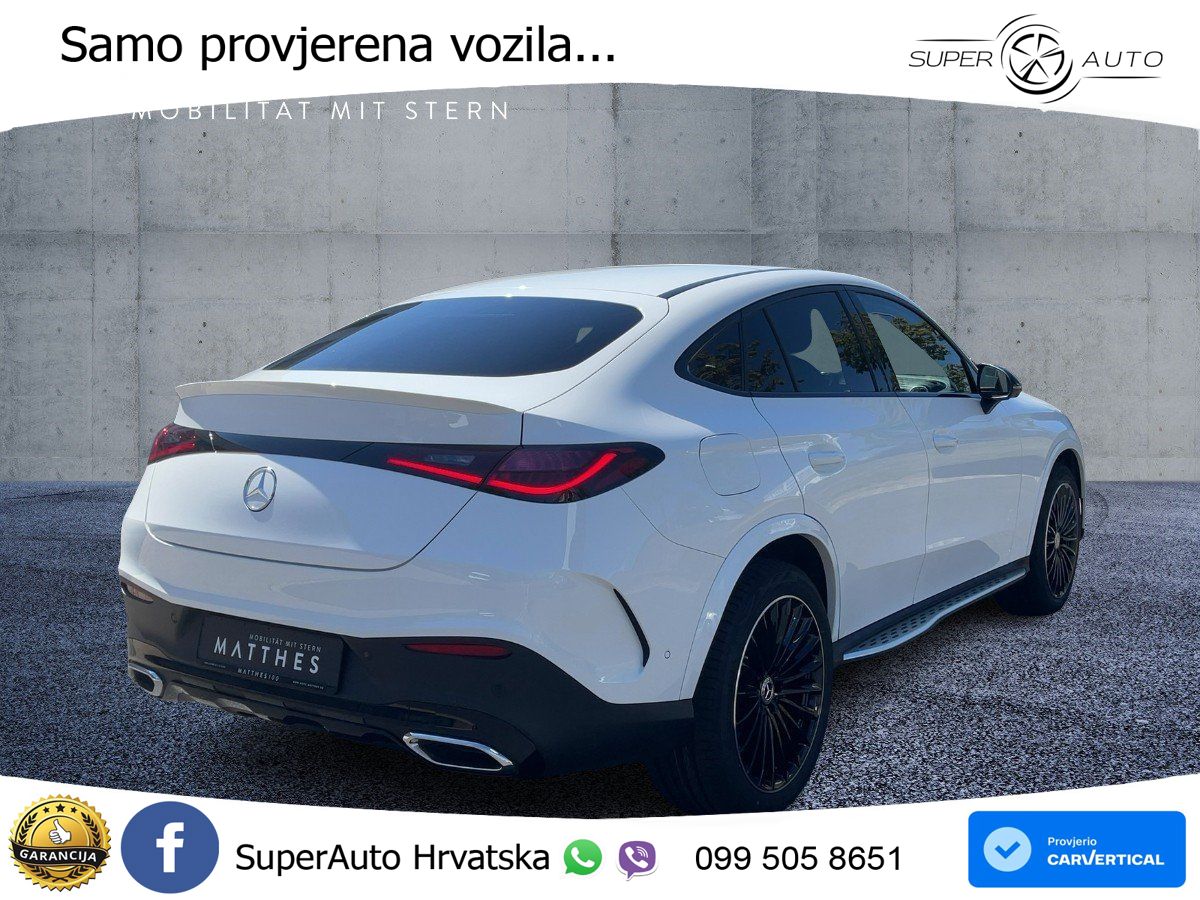 Mercedes GLC Coupe 220d (197 KS) 4MATIC 9G-TRONIC AMG LED+GR SJED+ACC