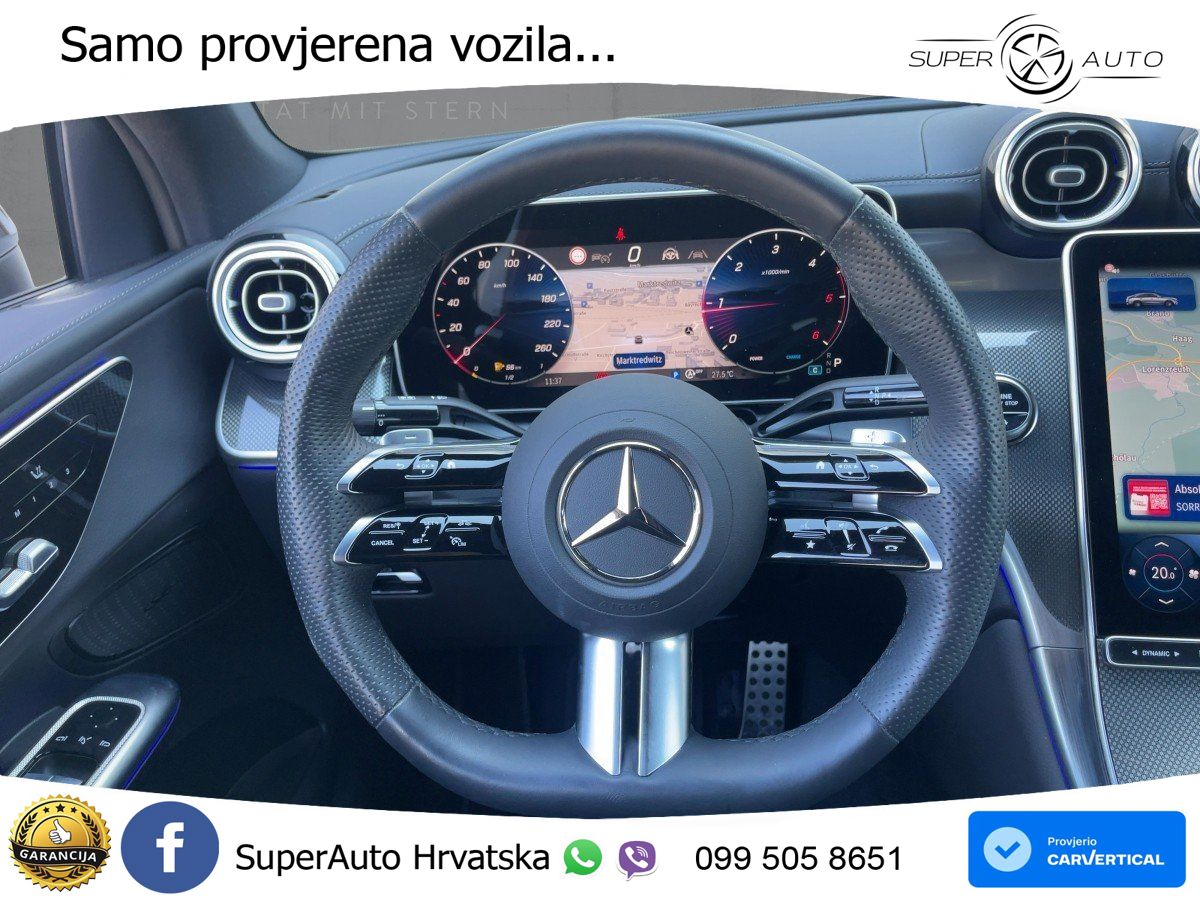 Mercedes GLC Coupe 220d (197 KS) 4MATIC 9G-TRONIC AMG LED+GR SJED+ACC