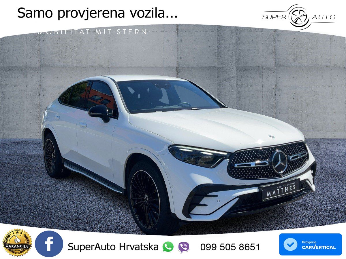 Mercedes GLC Coupe 220d (197 KS) 4MATIC 9G-TRONIC AMG LED+GR SJED+ACC