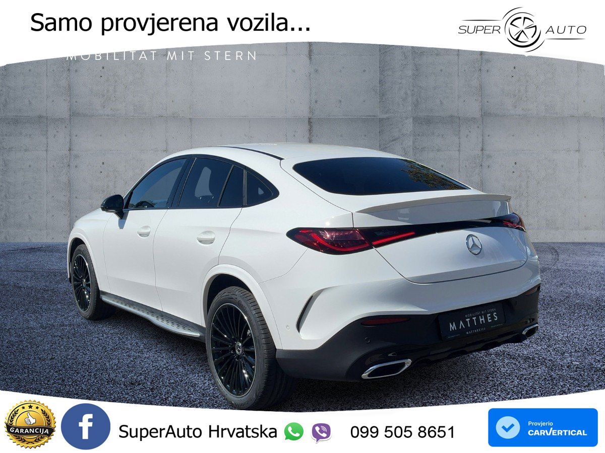 Mercedes GLC Coupe 220d (197 KS) 4MATIC 9G-TRONIC AMG LED+GR SJED+ACC