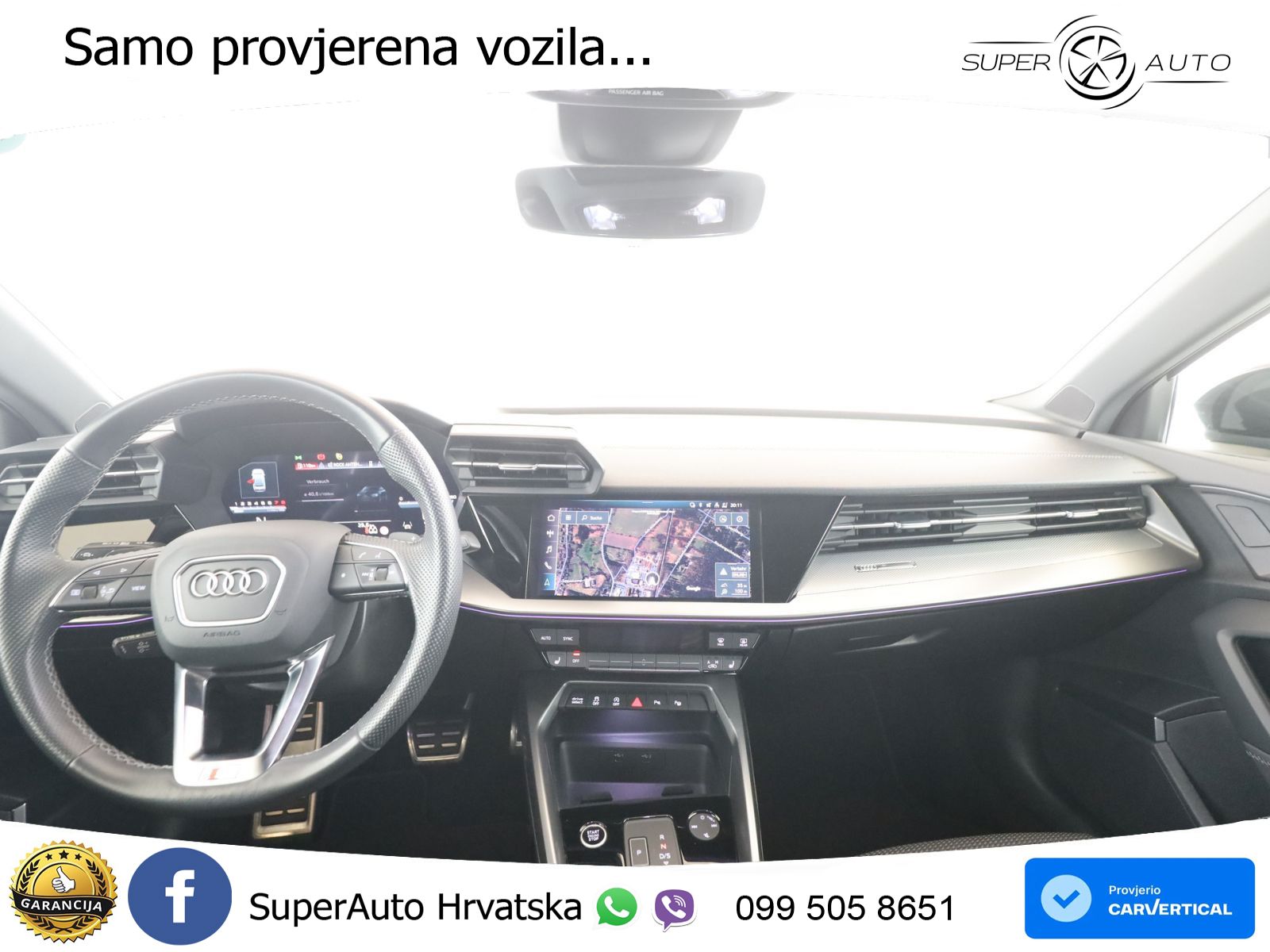 Audi A3 Limuzina 35 TFSI (150 KS) S tronic S line LED+GR SJED+ACC