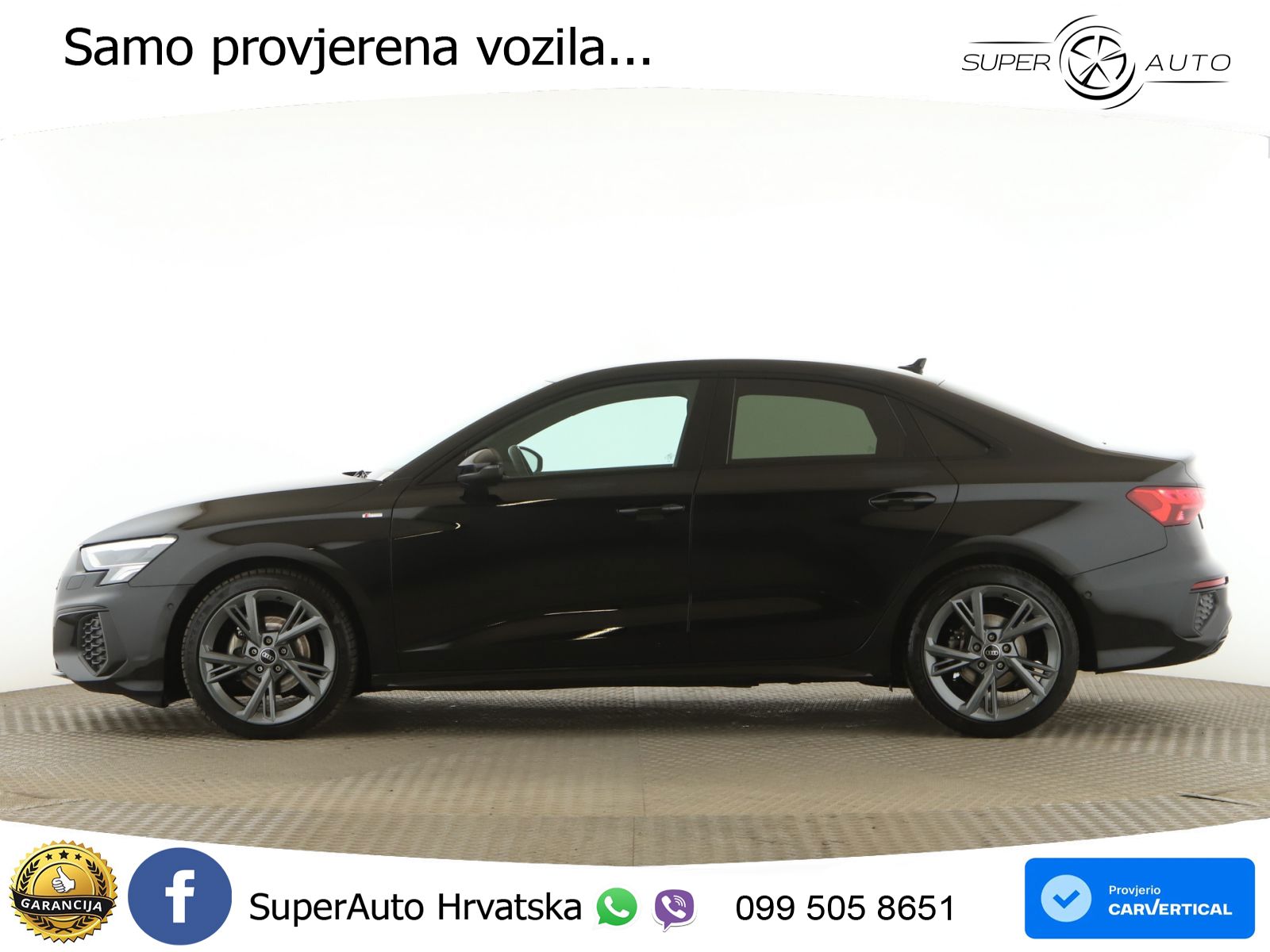 Audi A3 Limuzina 35 TFSI (150 KS) S tronic S line LED+GR SJED+ACC