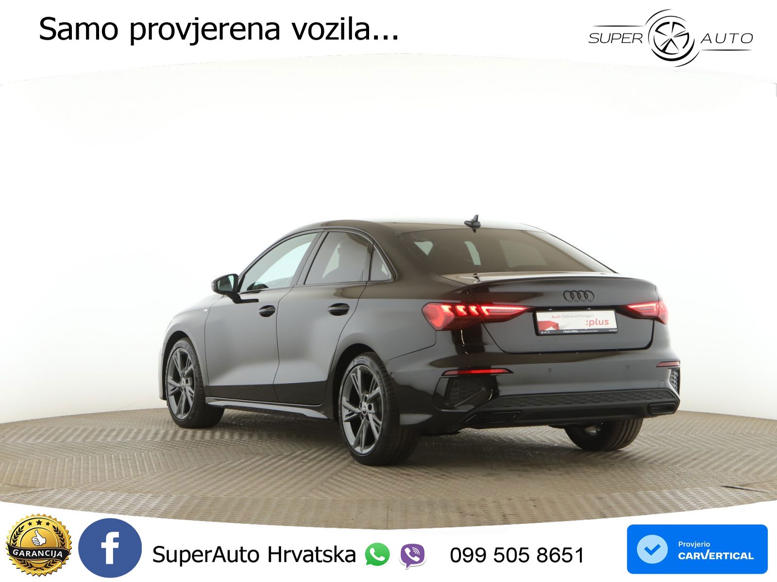 Audi A3 Limuzina 35 TFSI (150 KS) S tronic S line LED+GR SJED+ACC