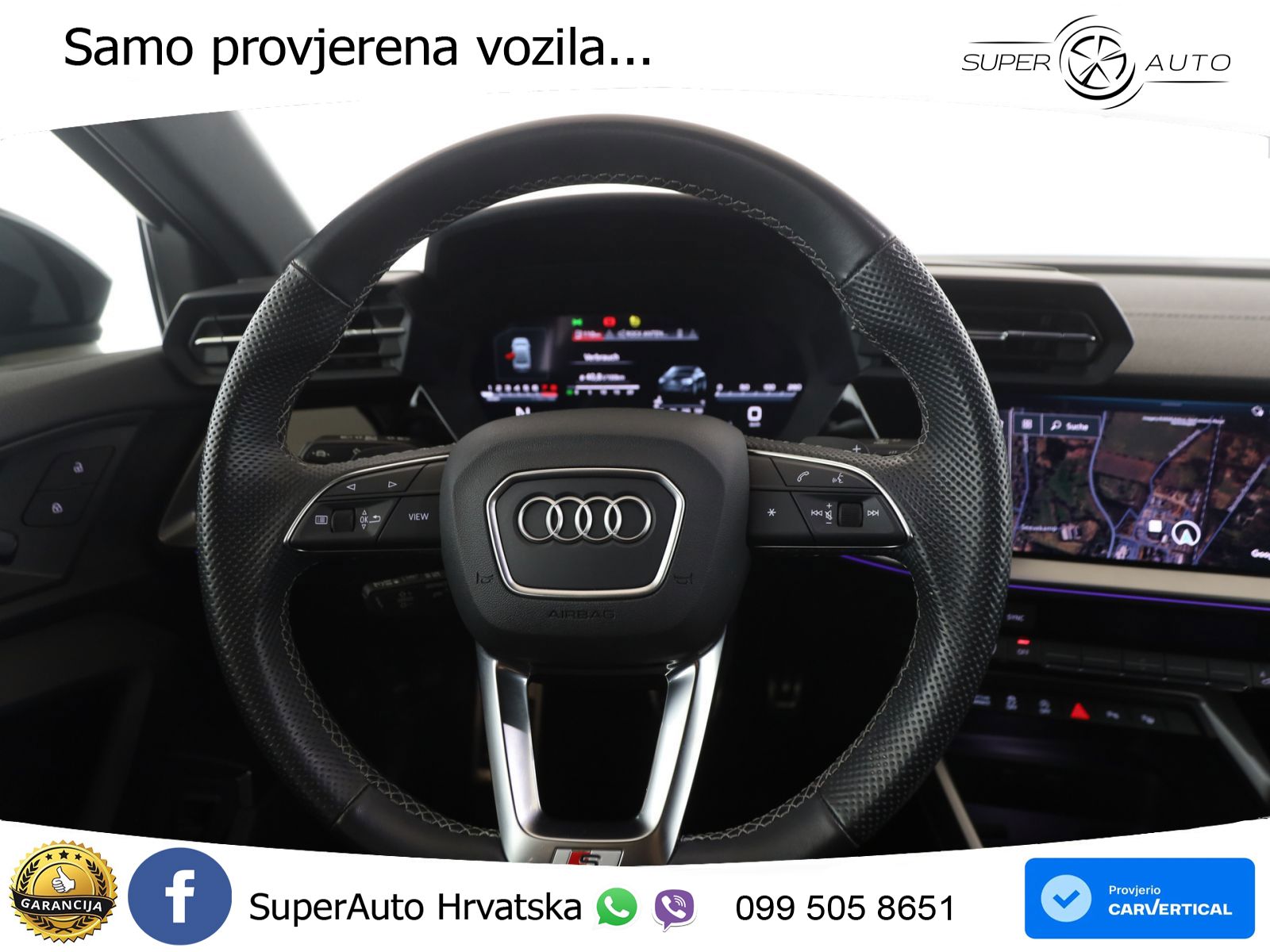 Audi A3 Limuzina 35 TFSI (150 KS) S tronic S line LED+GR SJED+ACC