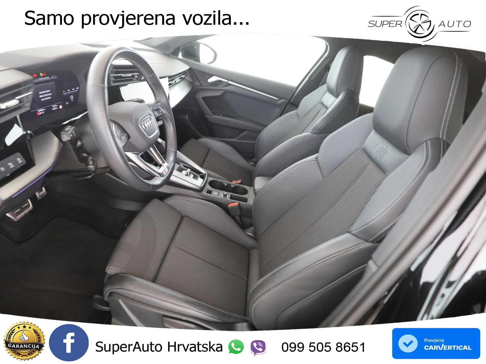 Audi A3 Limuzina 35 TFSI (150 KS) S tronic S line LED+GR SJED+ACC