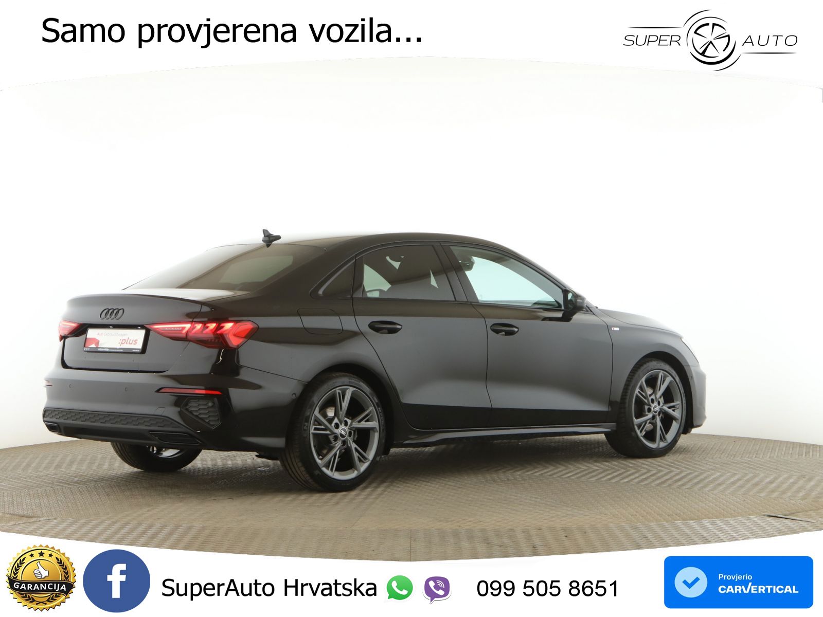 Audi A3 Limuzina 35 TFSI (150 KS) S tronic S line LED+GR SJED+ACC