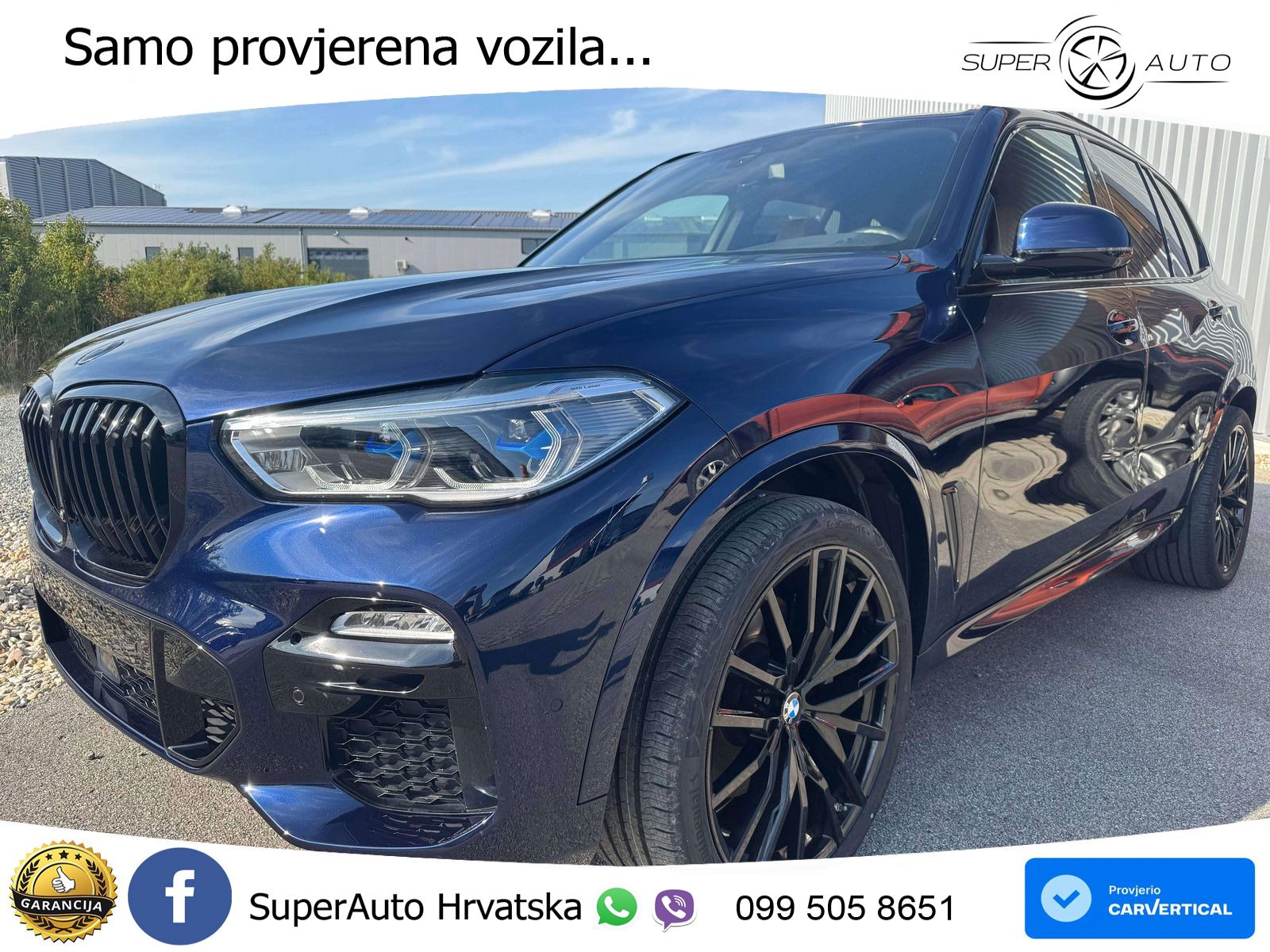 BMW X5 30d (286 KS) xDrive Steptronic M Sport ZRAČNI+ACC+4xGR SJED+KAM