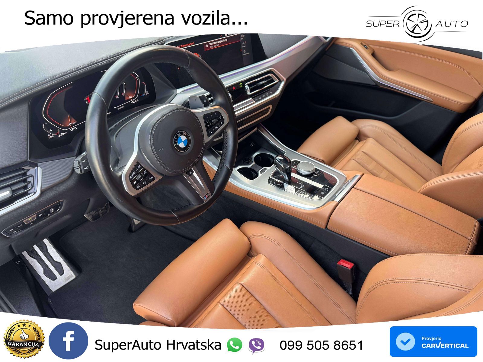 BMW X5 30d (286 KS) xDrive Steptronic M Sport ZRAČNI+ACC+4xGR SJED+KAM