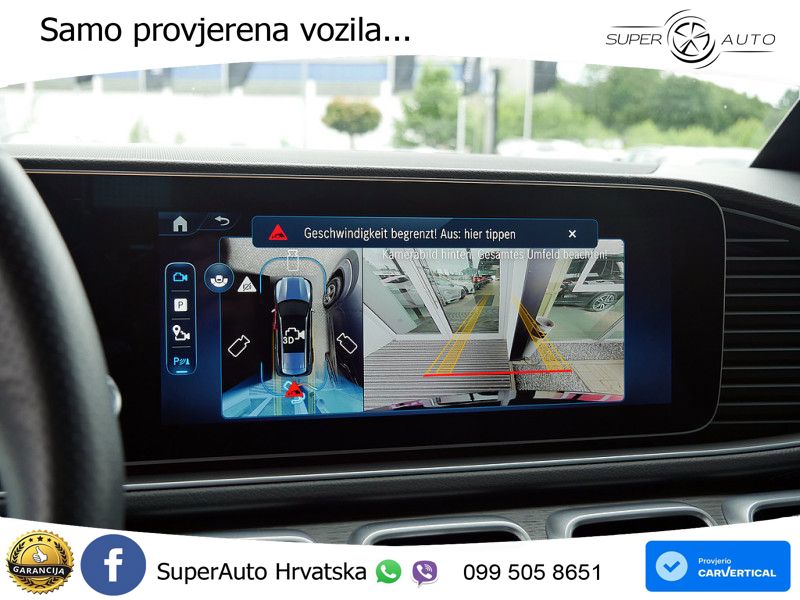 Mercedes-Benz GLS GLS 580 V8 EQ Boost 4MATIC 9G-TRONIC AMG ZRAČNI+ACC+GR SJED+360+PANO