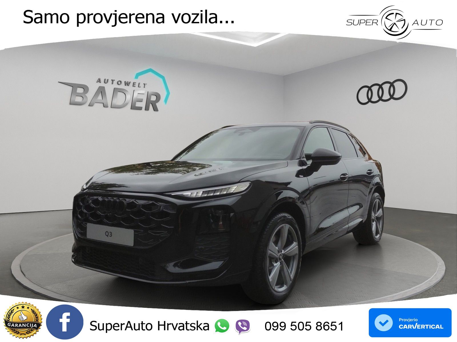 Audi Q3 2.0 TDI (150 KS) S tronic LED+GR SJED+ACC