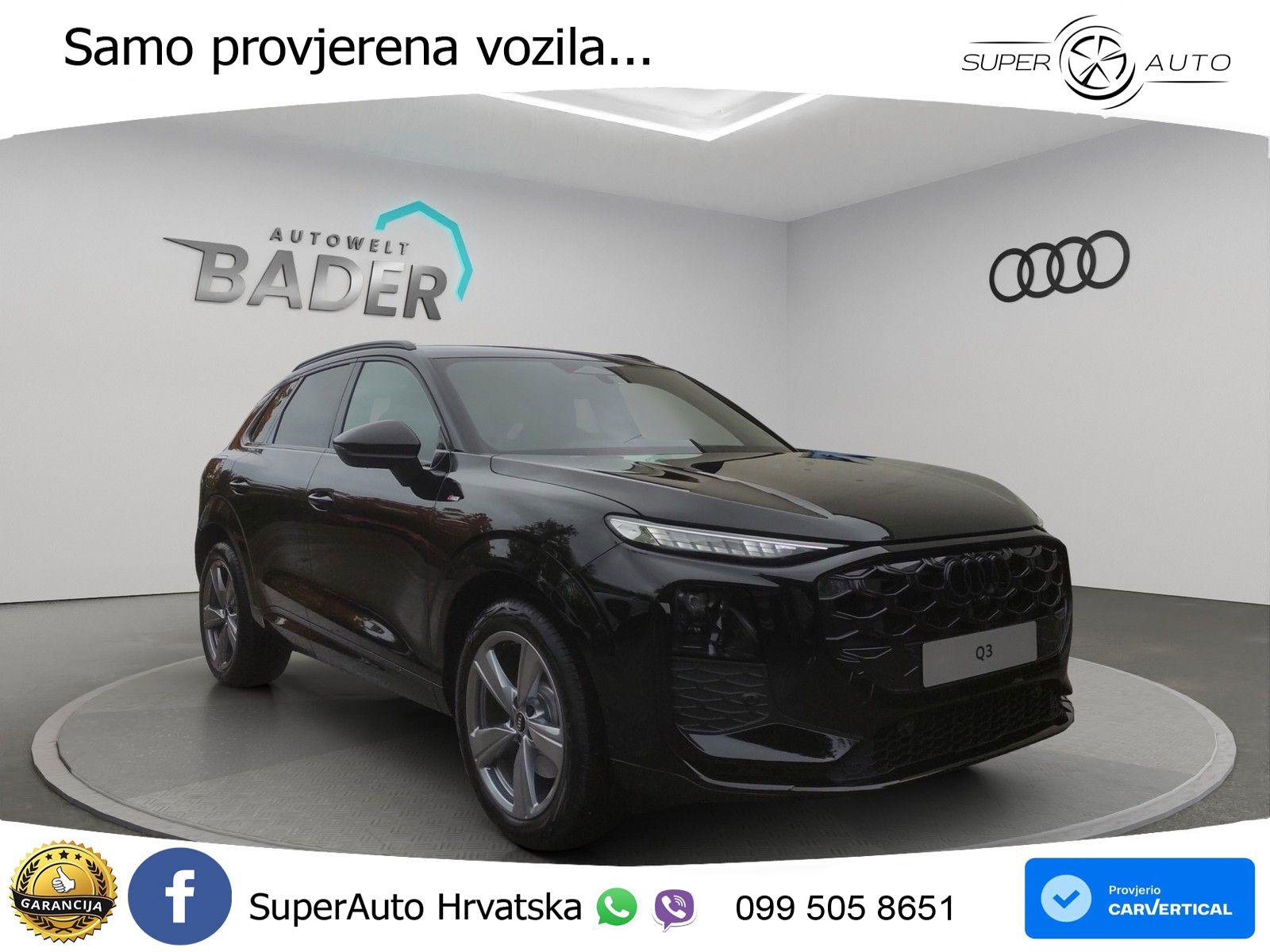 Audi Q3 2.0 TDI (150 KS) S tronic LED+GR SJED+ACC