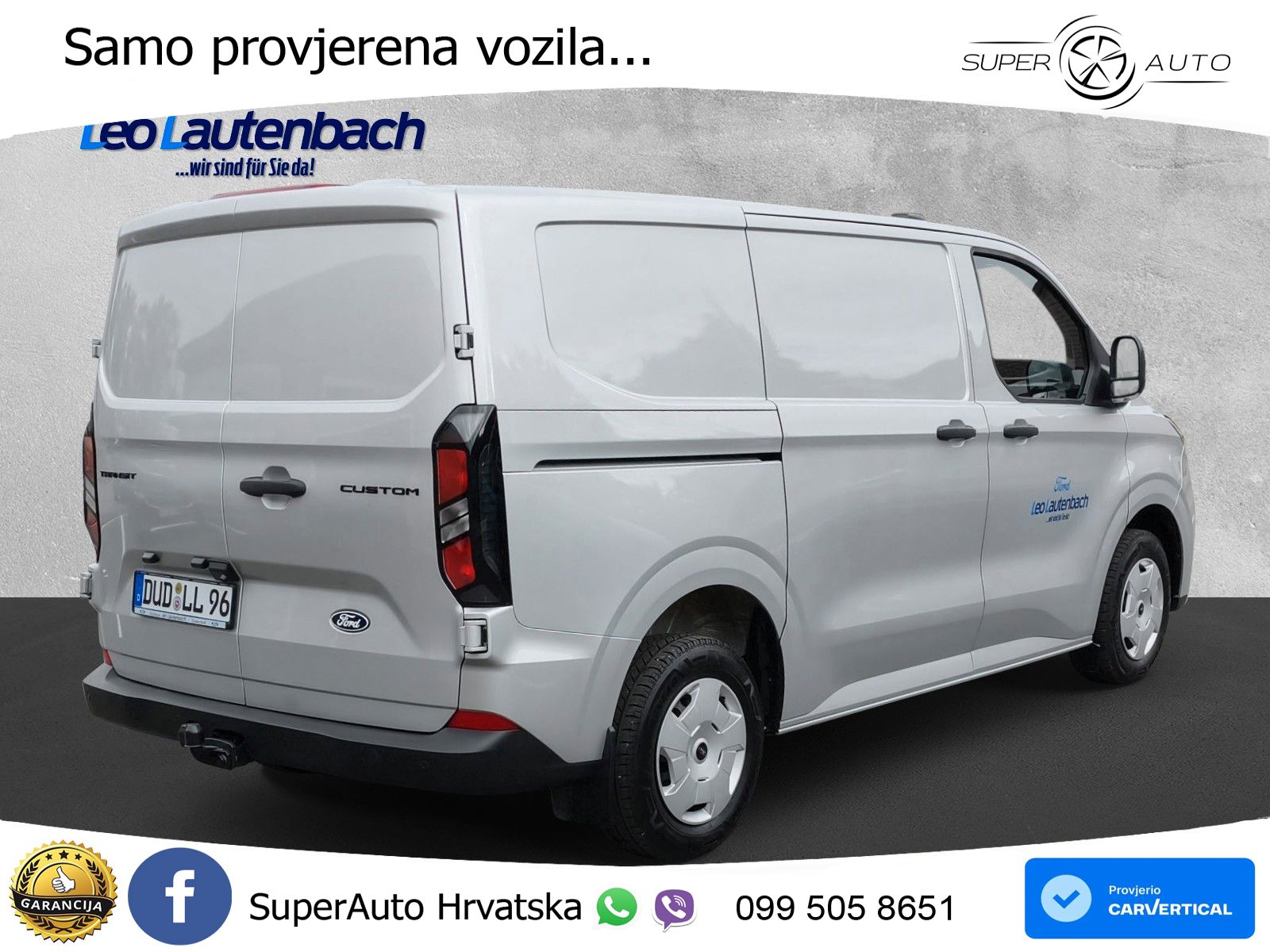 Ford Transit Custom Kasten 300 L1 Trend FWD 136 KS