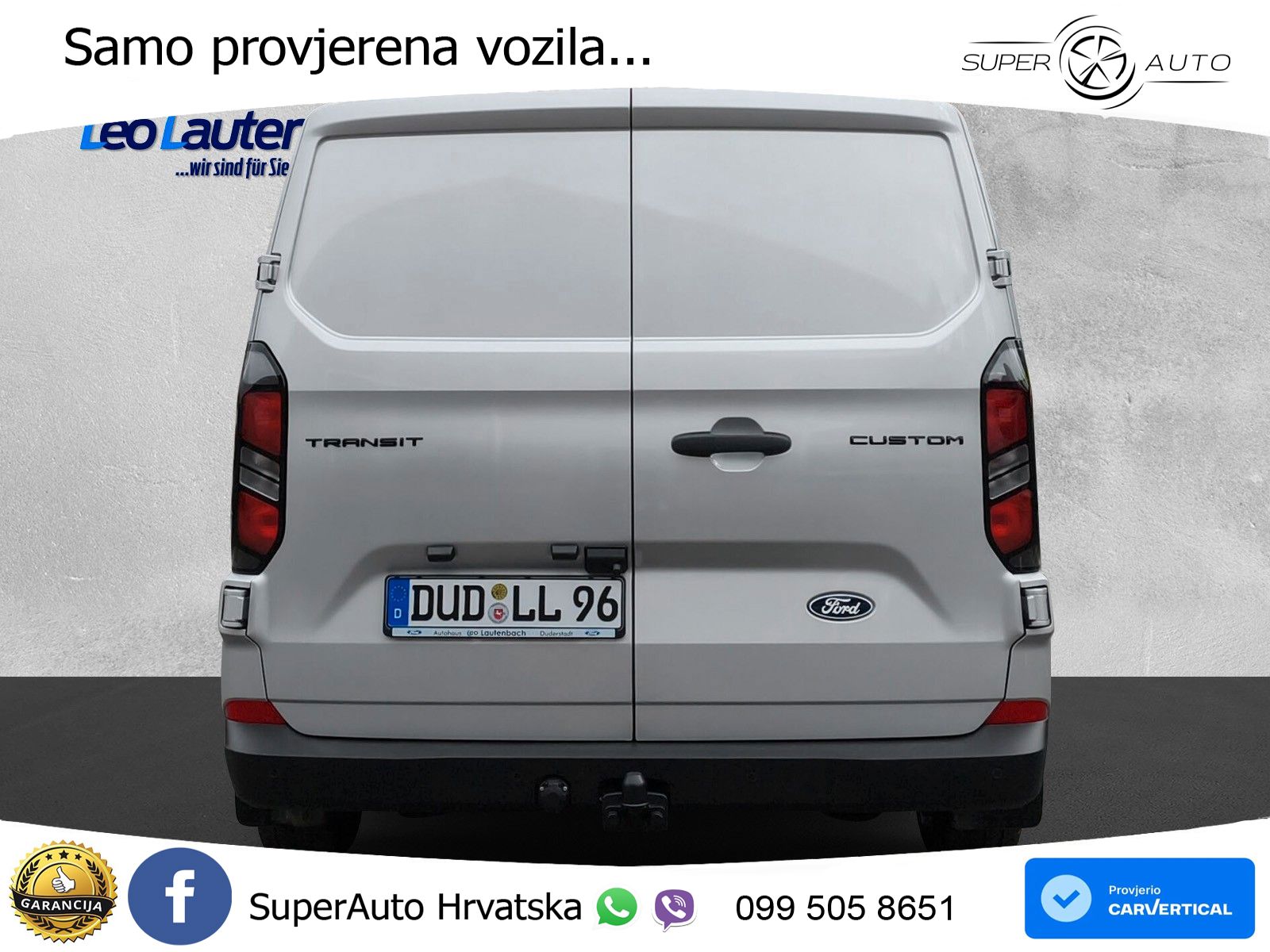 Ford Transit Custom Kasten 300 L1 Trend FWD 136 KS