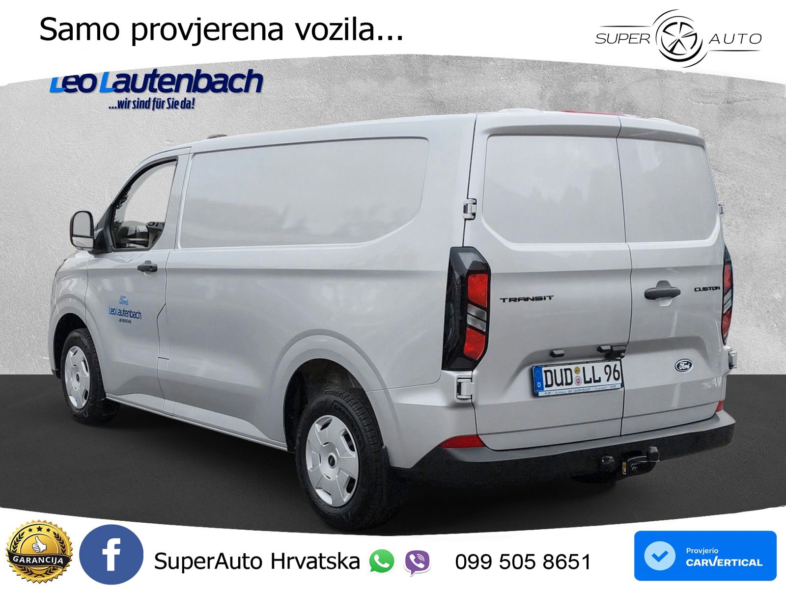 Ford Transit Custom Kasten 300 L1 Trend FWD 136 KS