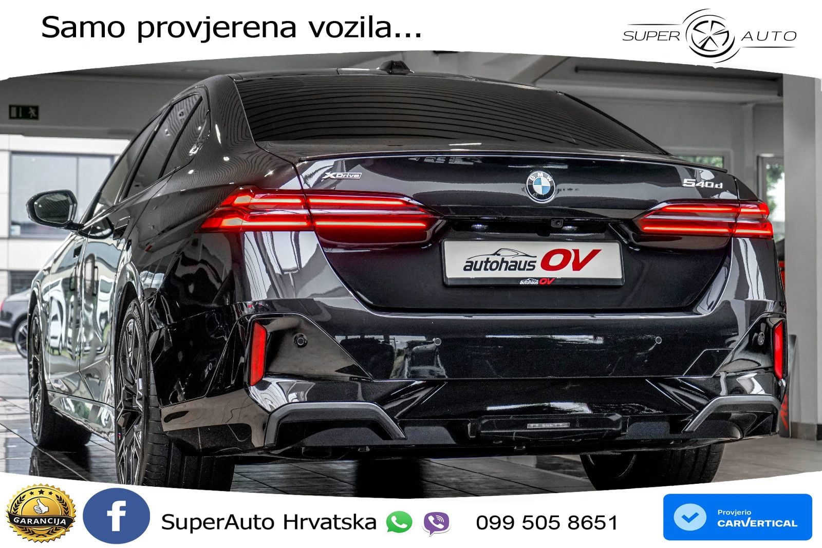 BMW 540d (303 KS) xDrive Steptronic M Sport LED+GR SJED+ACC