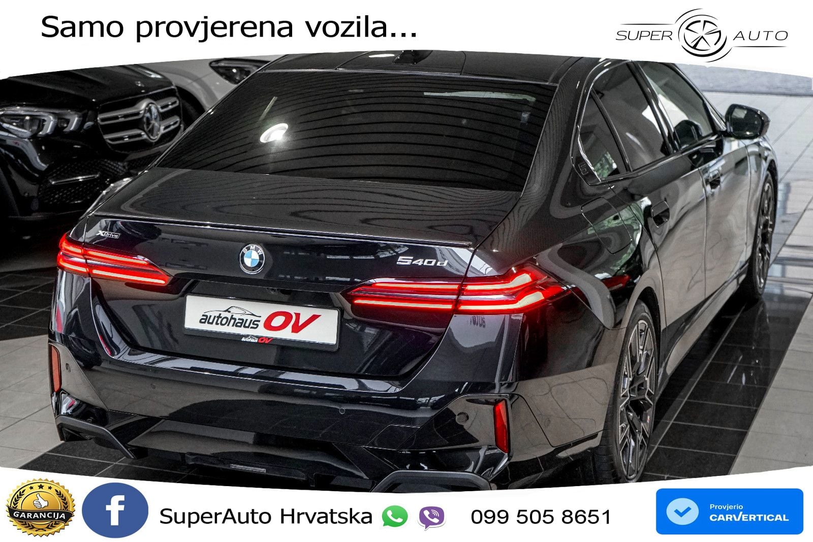 BMW 540d (303 KS) xDrive Steptronic M Sport LED+GR SJED+ACC