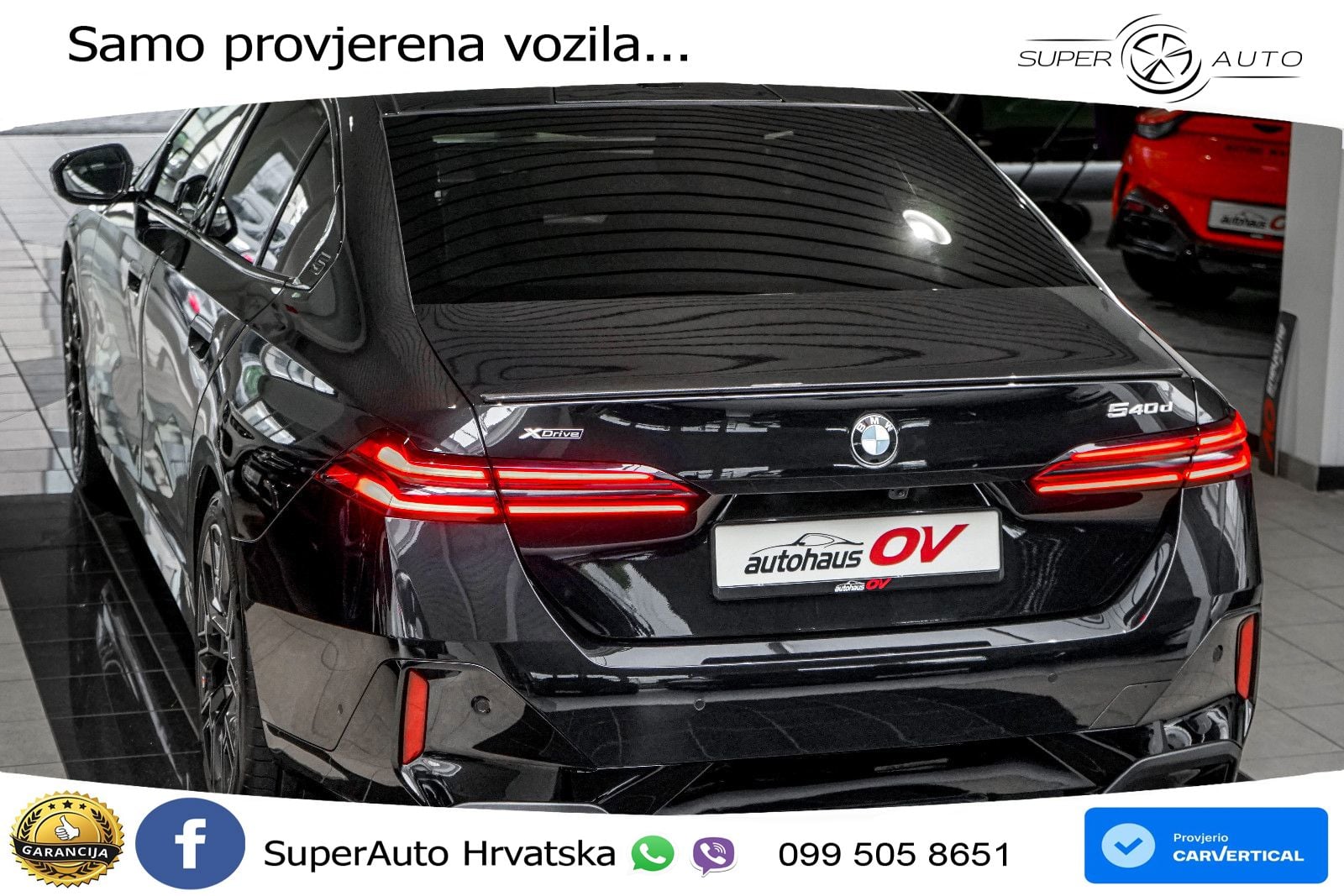 BMW 540d (303 KS) xDrive Steptronic M Sport LED+GR SJED+ACC