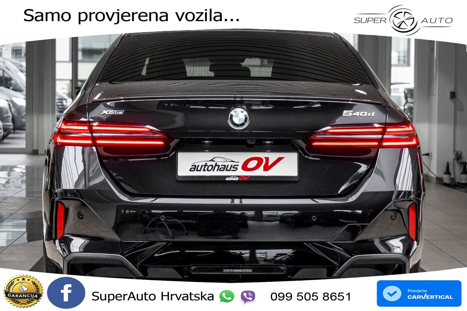 BMW 540d (303 KS) xDrive Steptronic M Sport LED+GR SJED+ACC