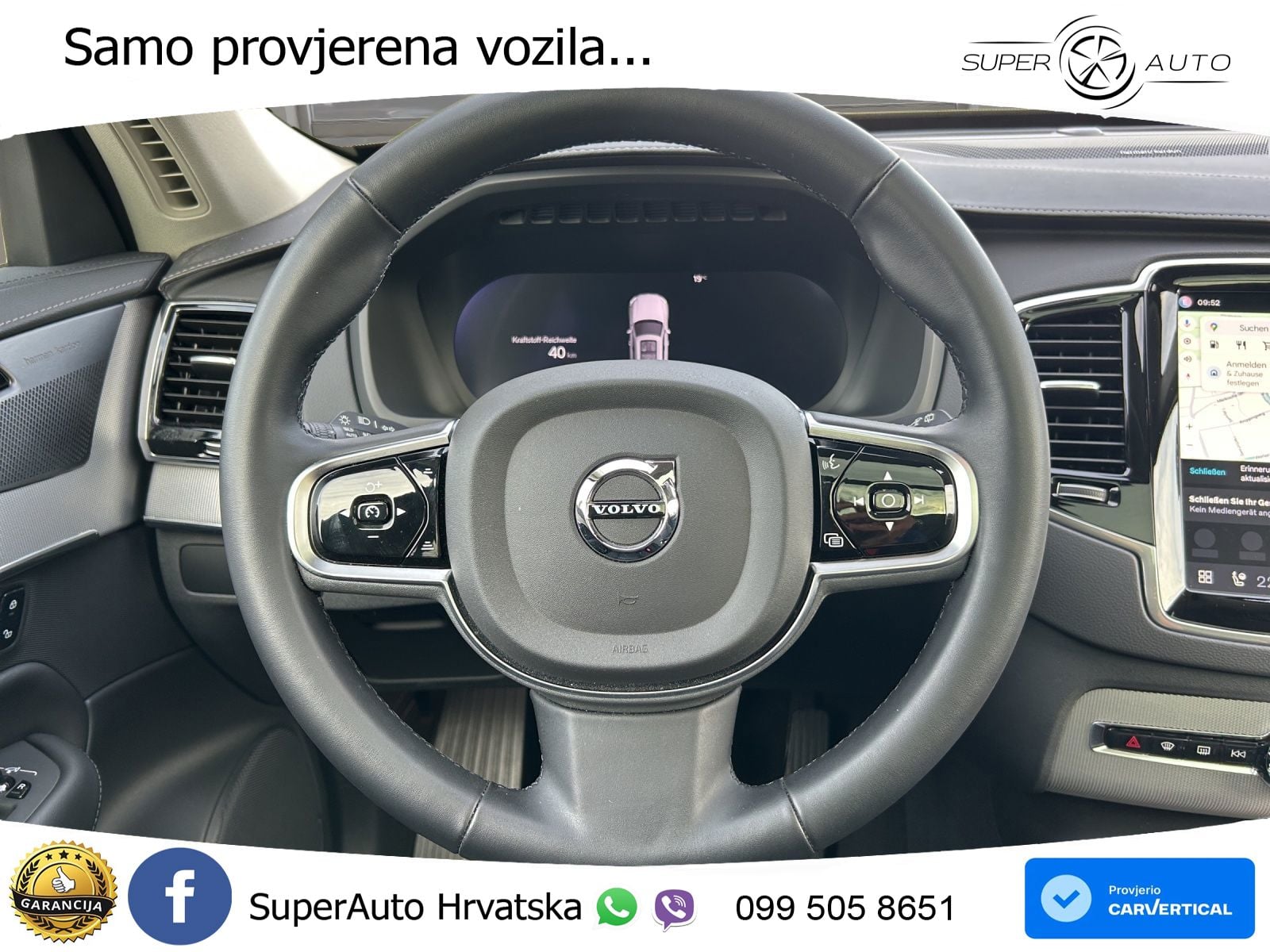Volvo XC90 2.0 B5 Diesel AWD Automatic ACC+GR SJED+360+PANO