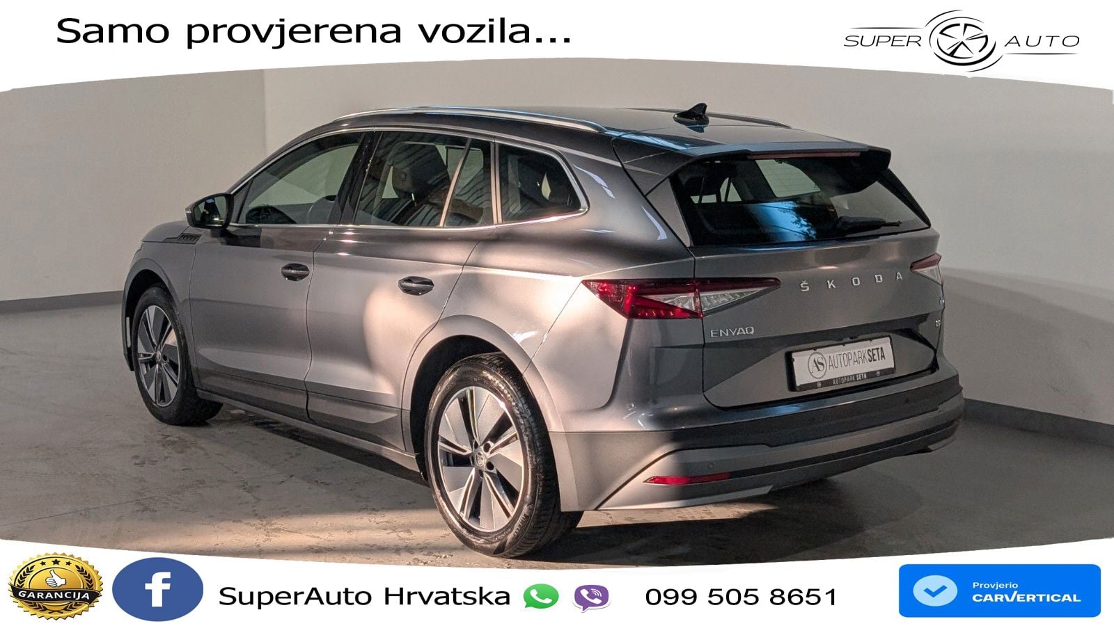 Škoda Enyaq iV 80 82 kWh (204 KS) Loft LED+GR SJED+ACC