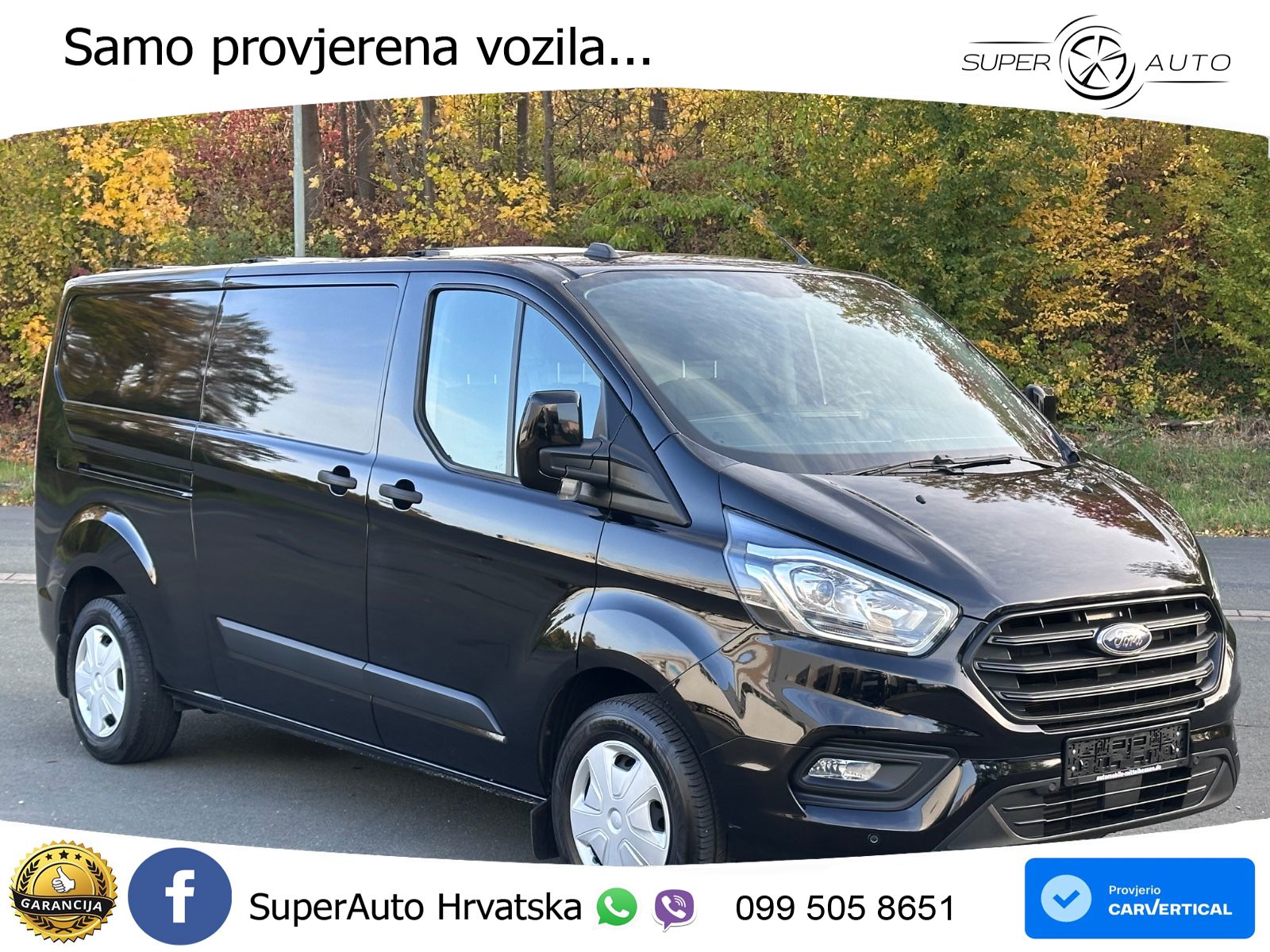 Ford Transit Custom AHR 320 L2H1  Lade Lä.: 3404mm 131 KS