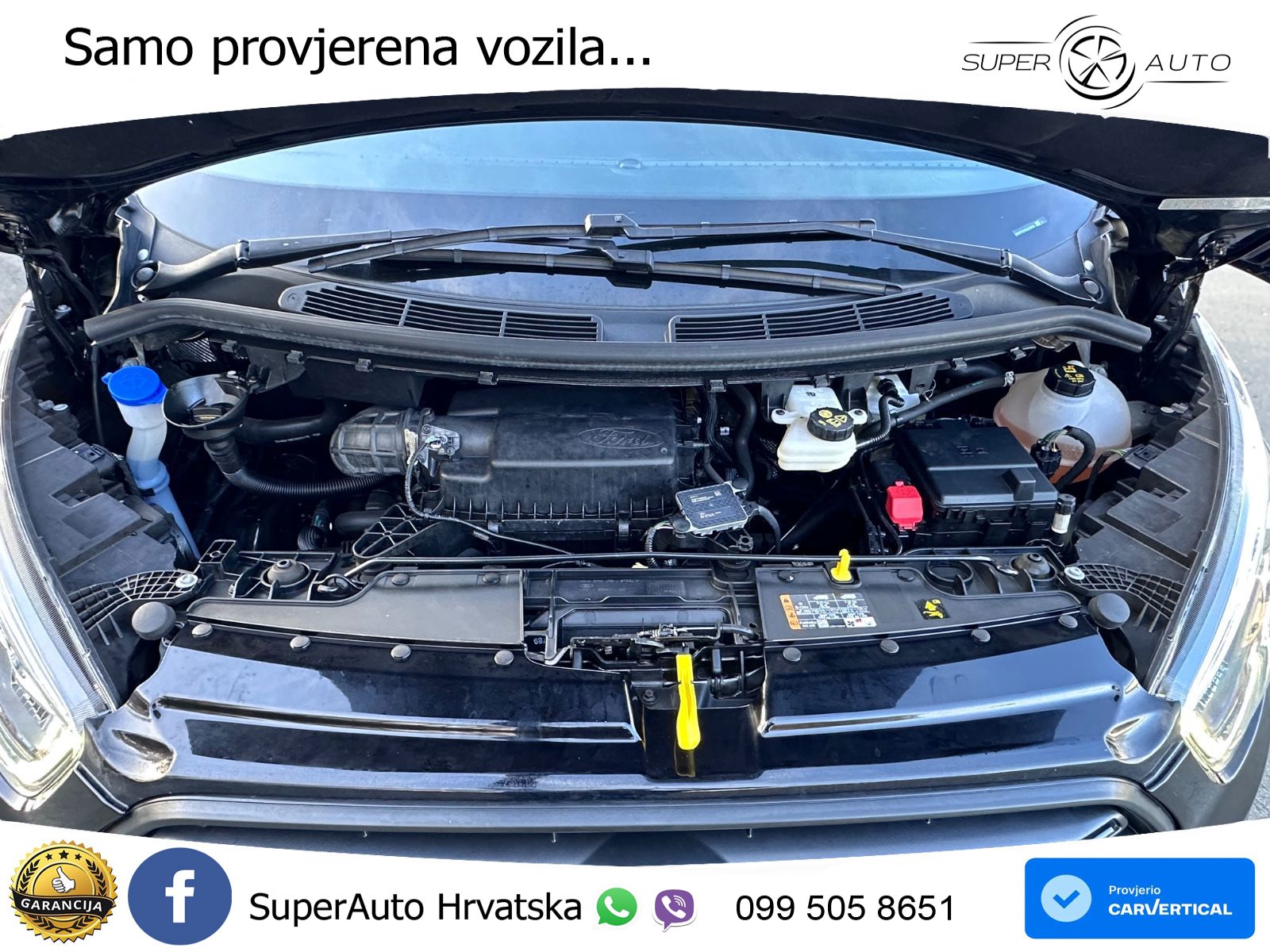 Ford Transit Custom AHR 320 L2H1  Lade Lä.: 3404mm 131 KS