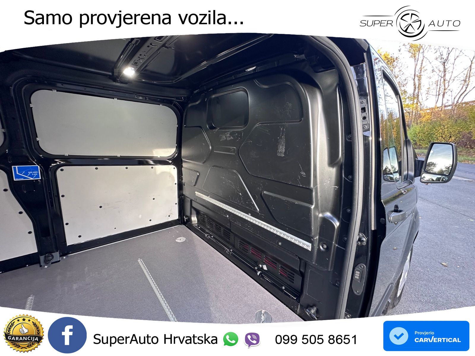 Ford Transit Custom AHR 320 L2H1  Lade Lä.: 3404mm 131 KS
