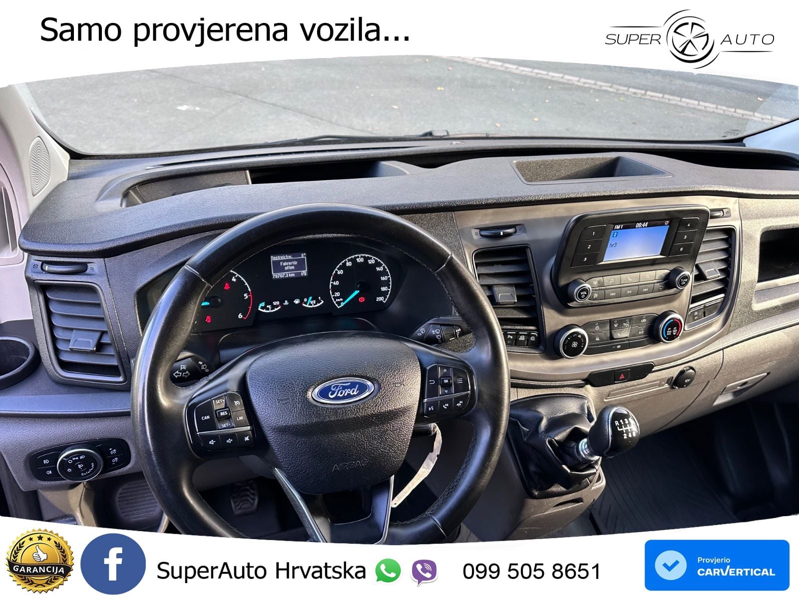 Ford Transit Custom AHR 320 L2H1  Lade Lä.: 3404mm 131 KS