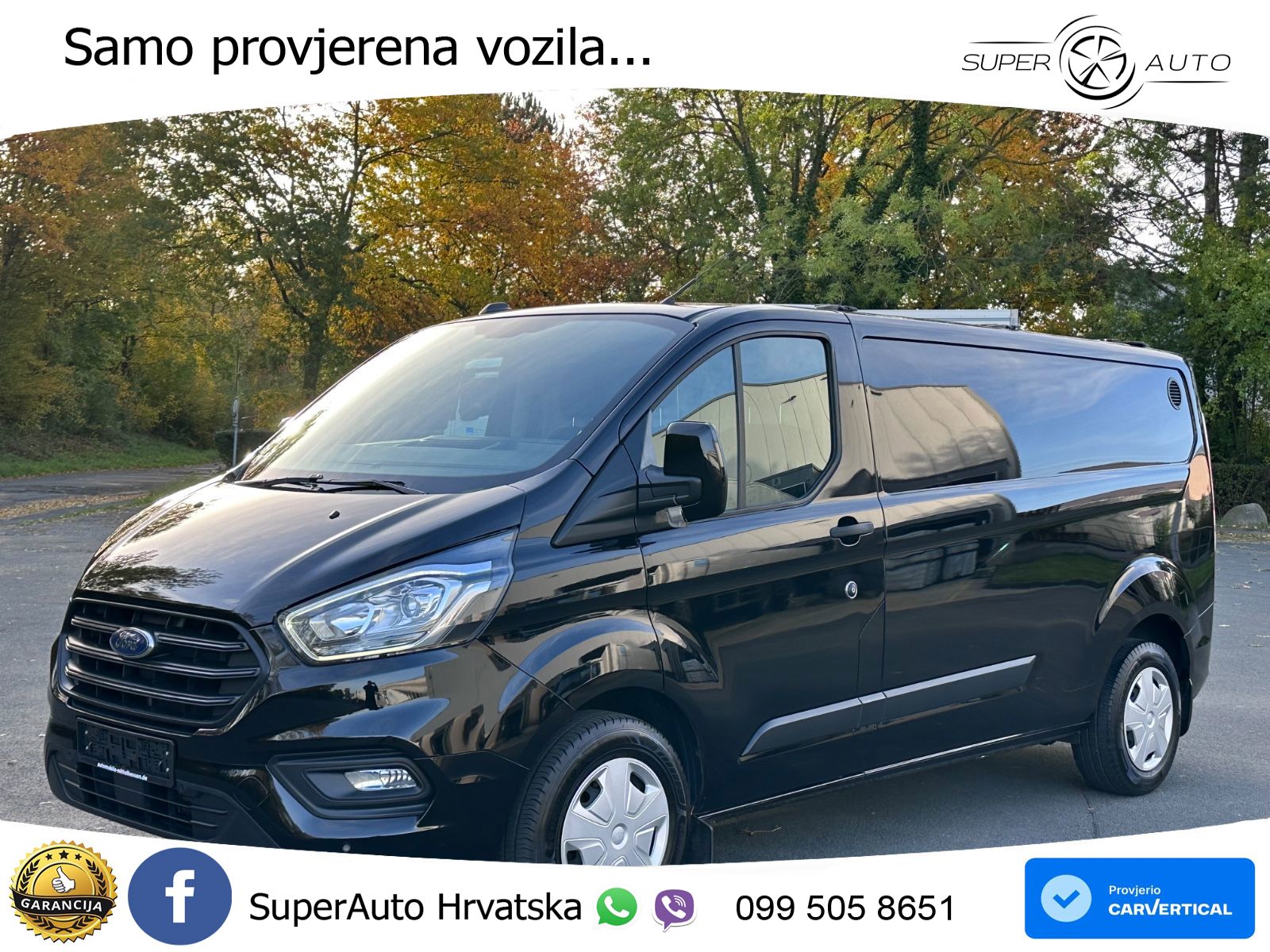 Ford Transit Custom AHR 320 L2H1  Lade Lä.: 3404mm 131 KS