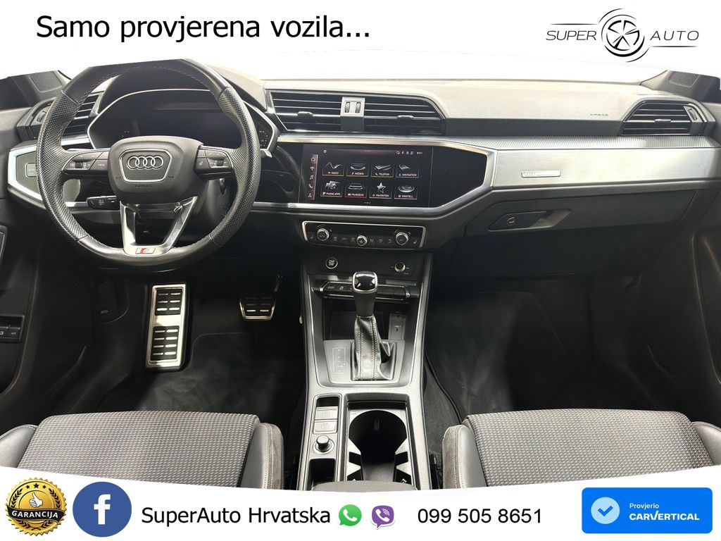 Audi Q3 45 TFSIe (245 KS) S tronic S line LED+GR SJED+ACC
