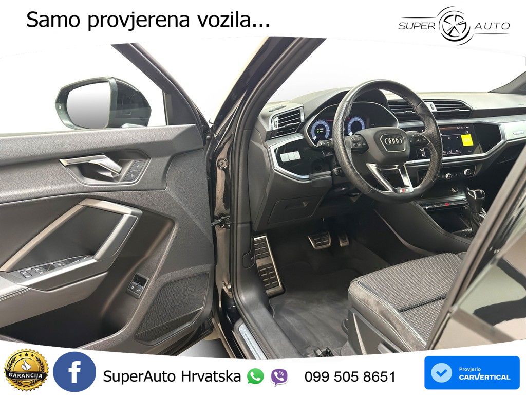 Audi Q3 45 TFSIe (245 KS) S tronic S line LED+GR SJED+ACC