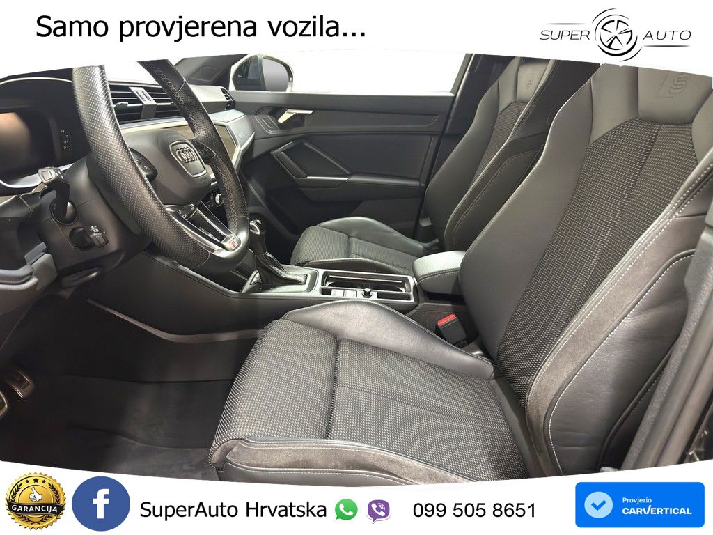 Audi Q3 45 TFSIe (245 KS) S tronic S line LED+GR SJED+ACC