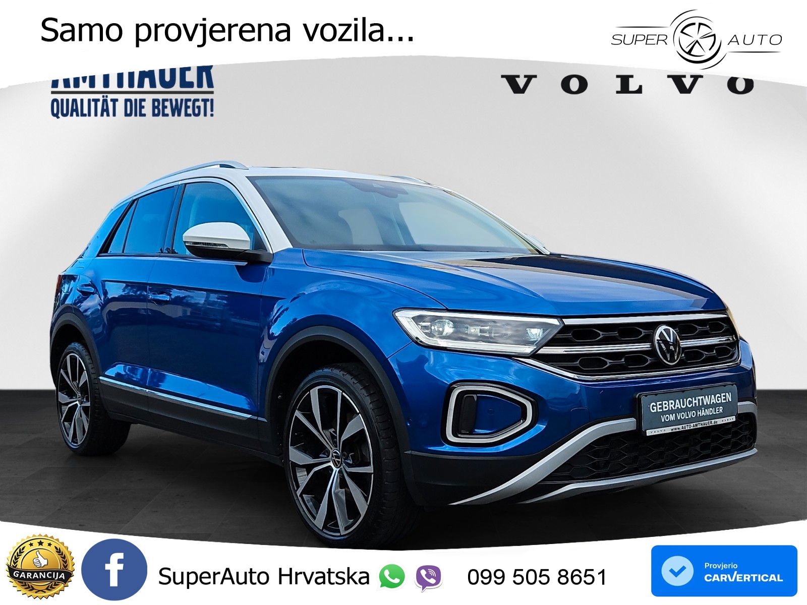 Volkswagen T-Roc 2.0 TDI (150 KS) 4M DSG LED+GR SJED+ACC