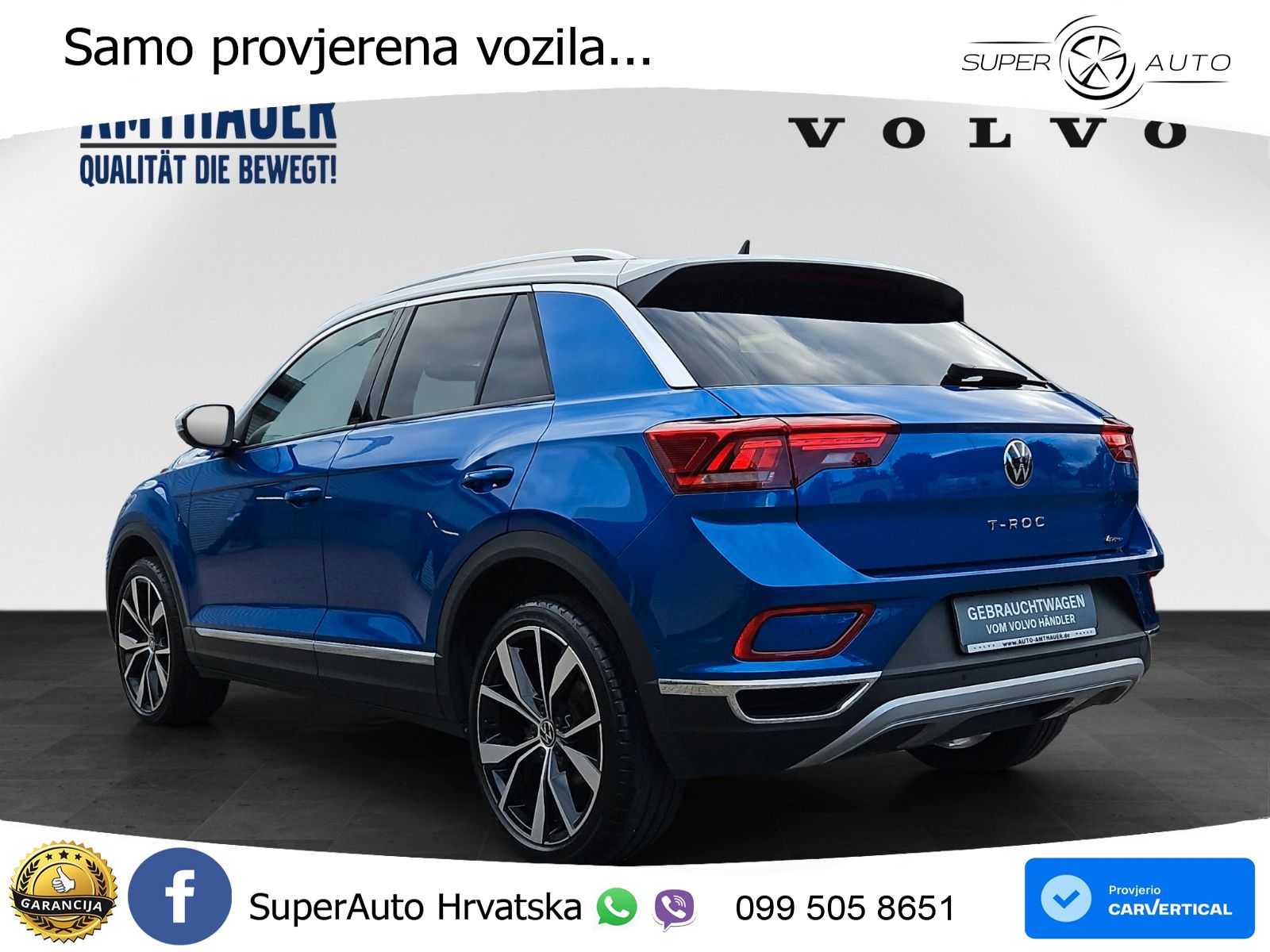 Volkswagen T-Roc 2.0 TDI (150 KS) 4M DSG LED+GR SJED+ACC