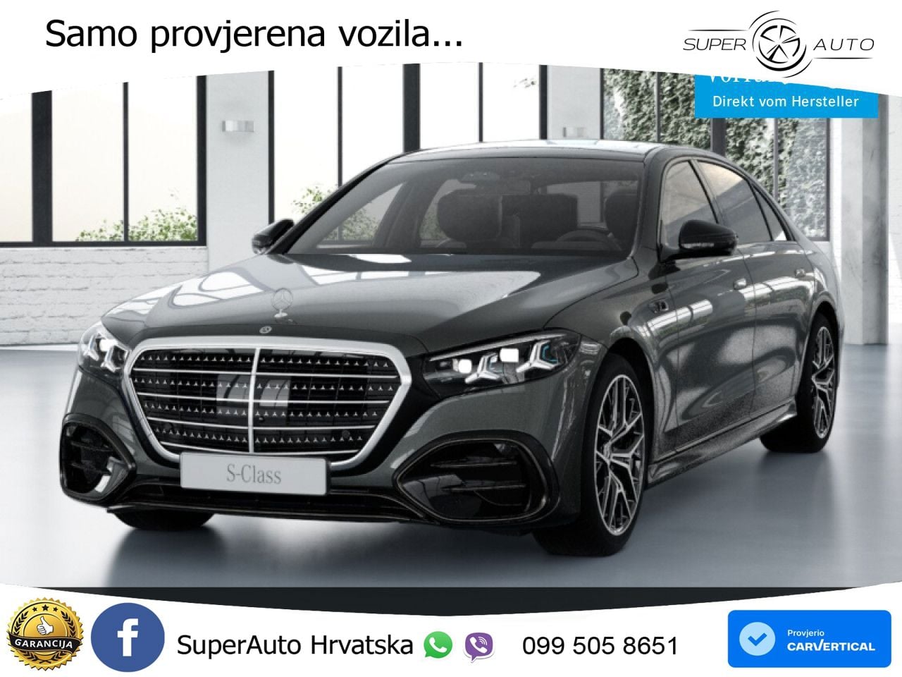Mercedes S 350d (313 KS) EQ Boost 4MATIC 9G-TRONIC AMG ACC+HEAD+4xGR SJED+360+PANO