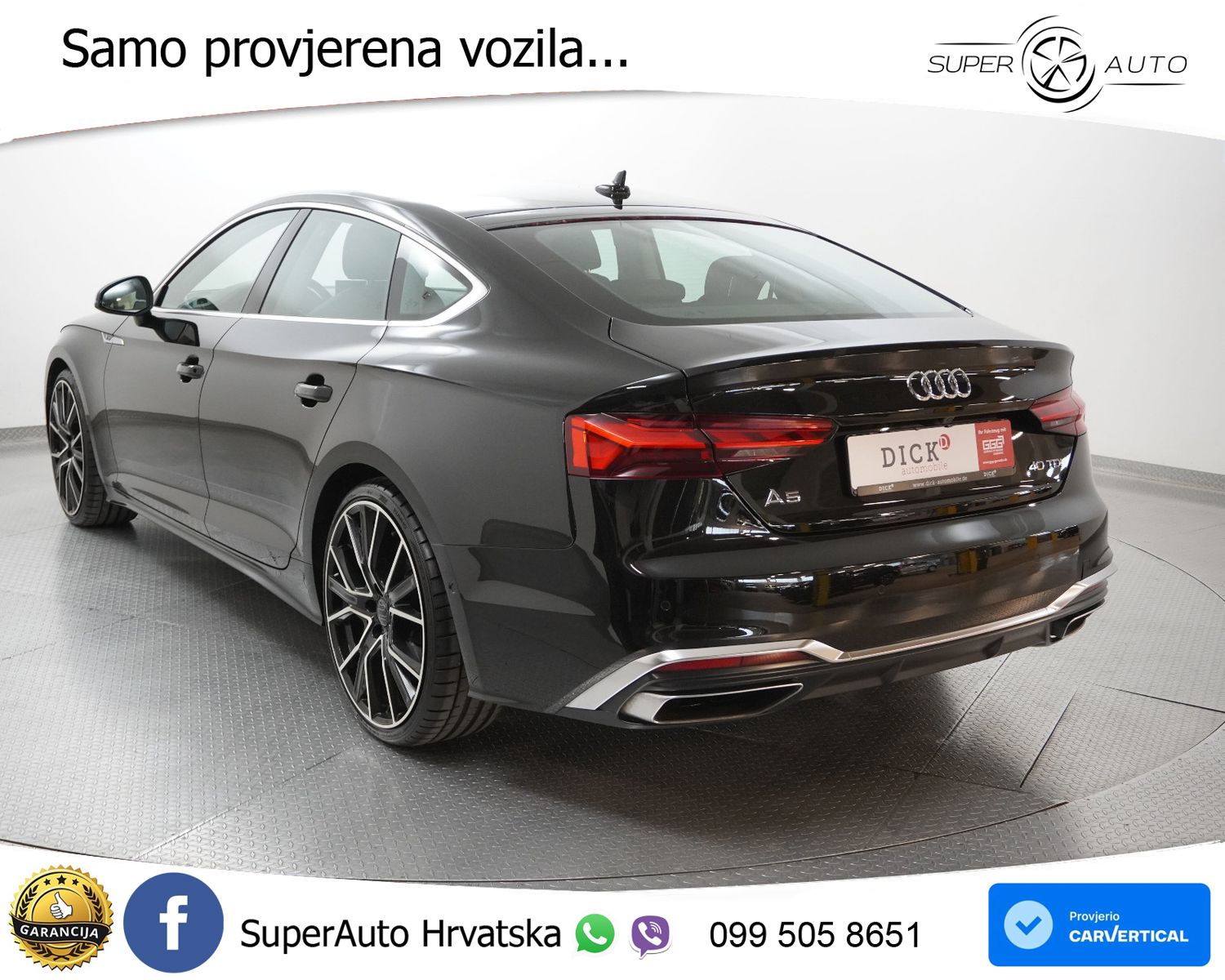 Audi A5 Sportback 40 TDI (204 KS) S tronic S line