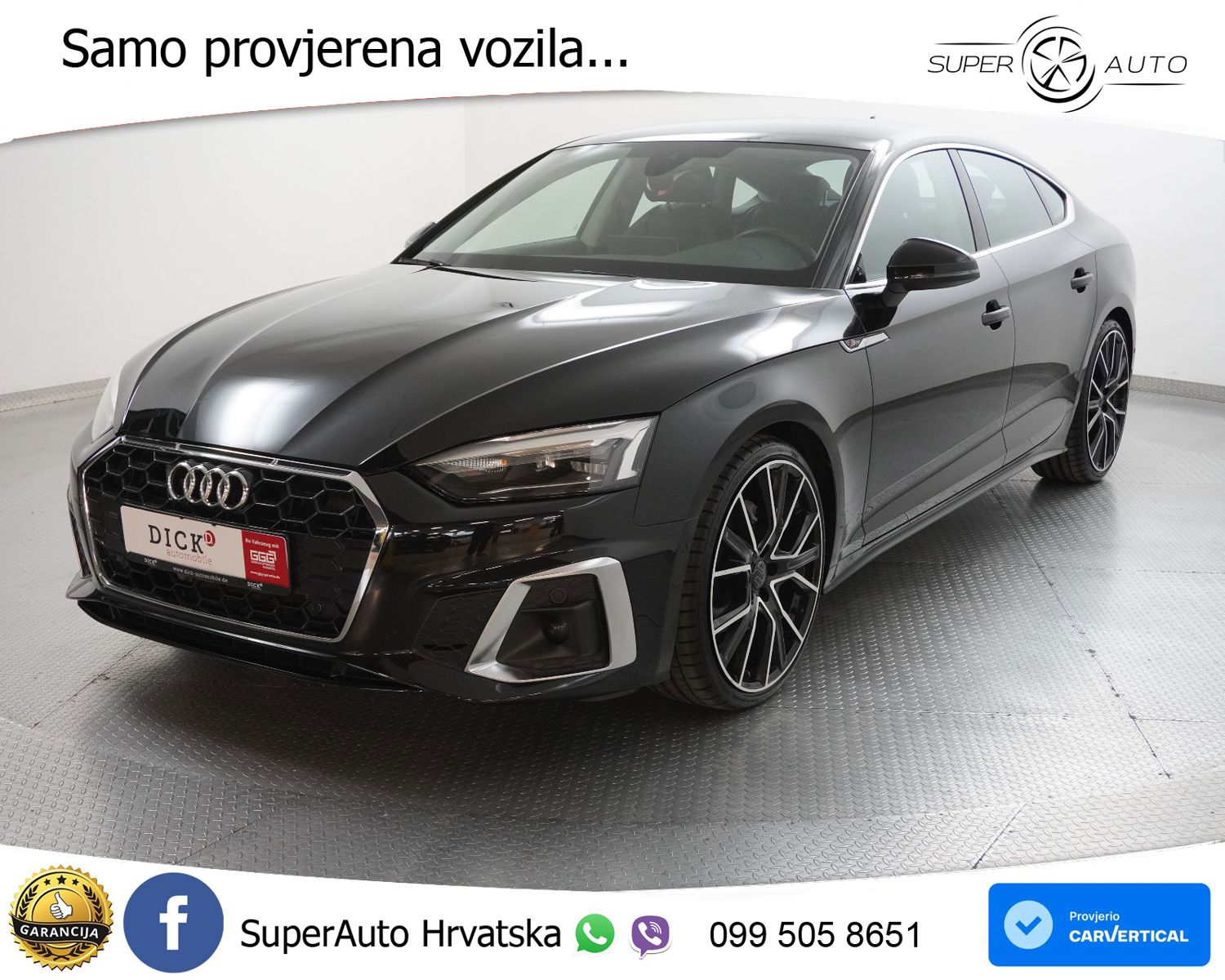 Audi A5 Sportback 40 TDI (204 KS) S tronic S line