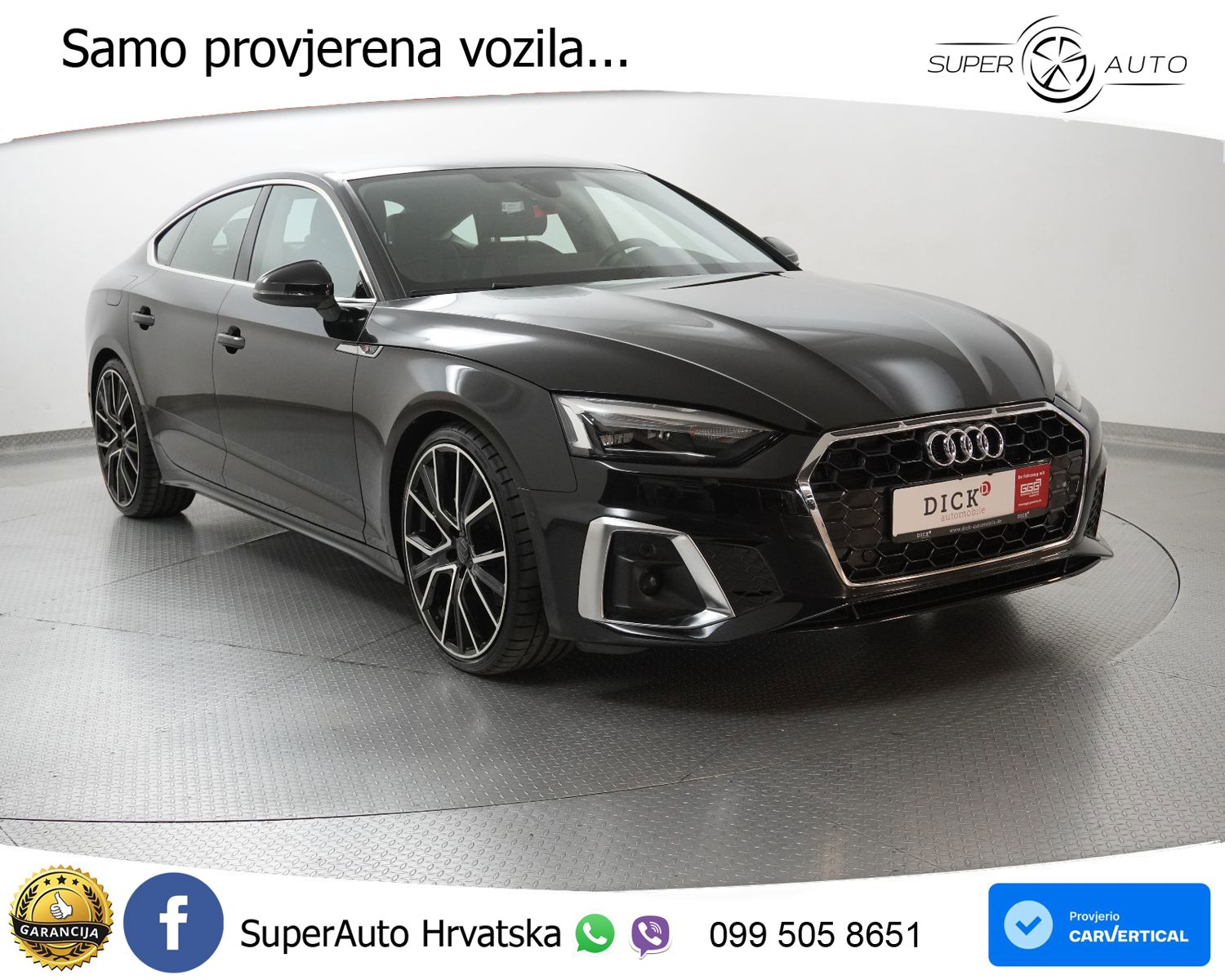 Audi A5 Sportback 40 TDI (204 KS) S tronic S line