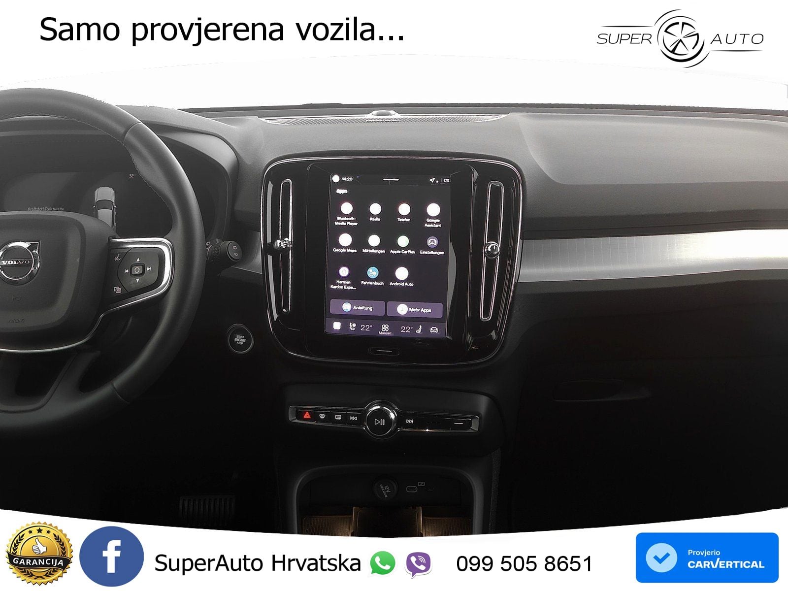 Volvo XC40 2.0 B3 163 KS Automatic LED+GR SJED+ACC