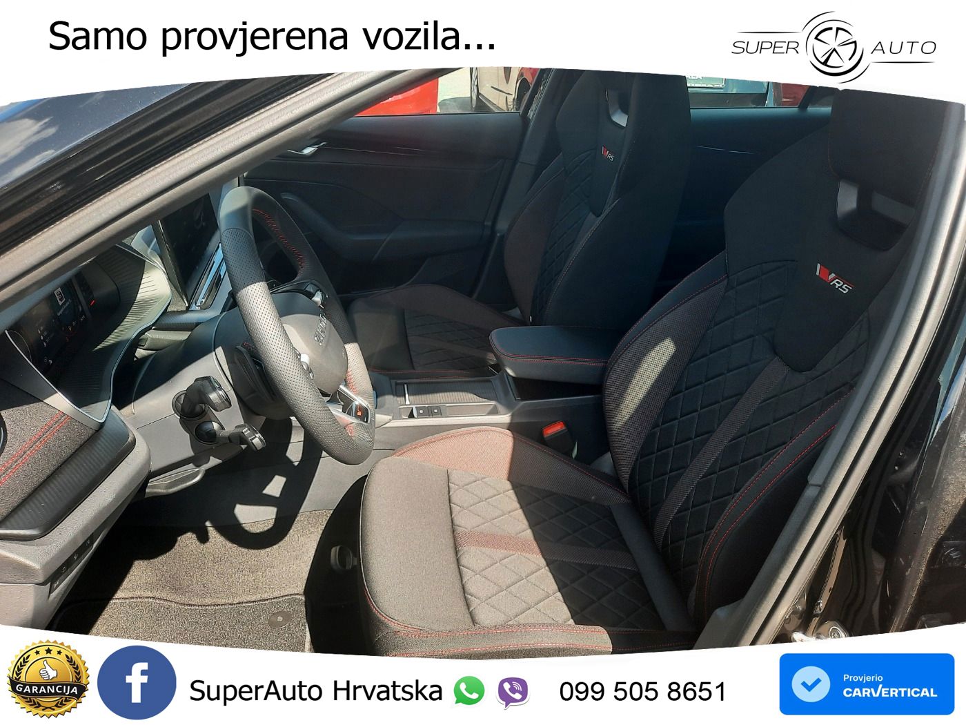 Škoda Octavia Combi RS 2.0 TSI (265 KS) DSG MATRIX+GR SJED+KAM